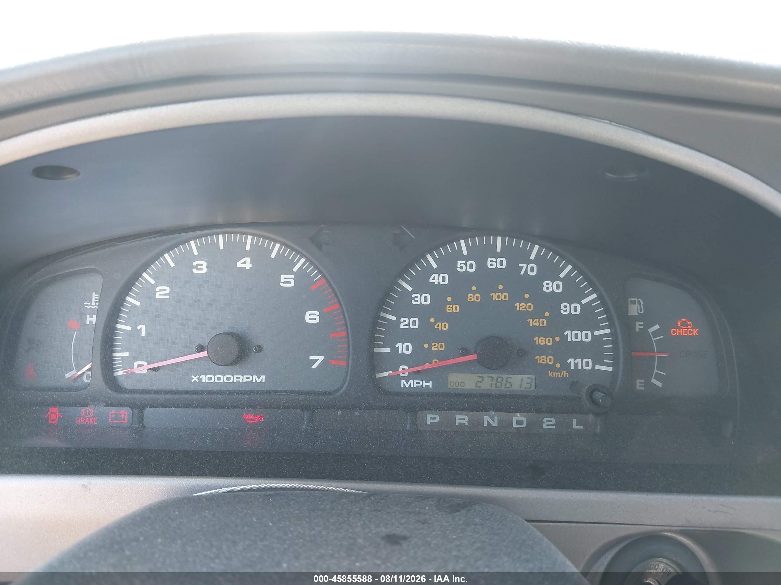 2001 Toyota 4runner Sr5 V6 Silver vin: JT3GN86R310190029