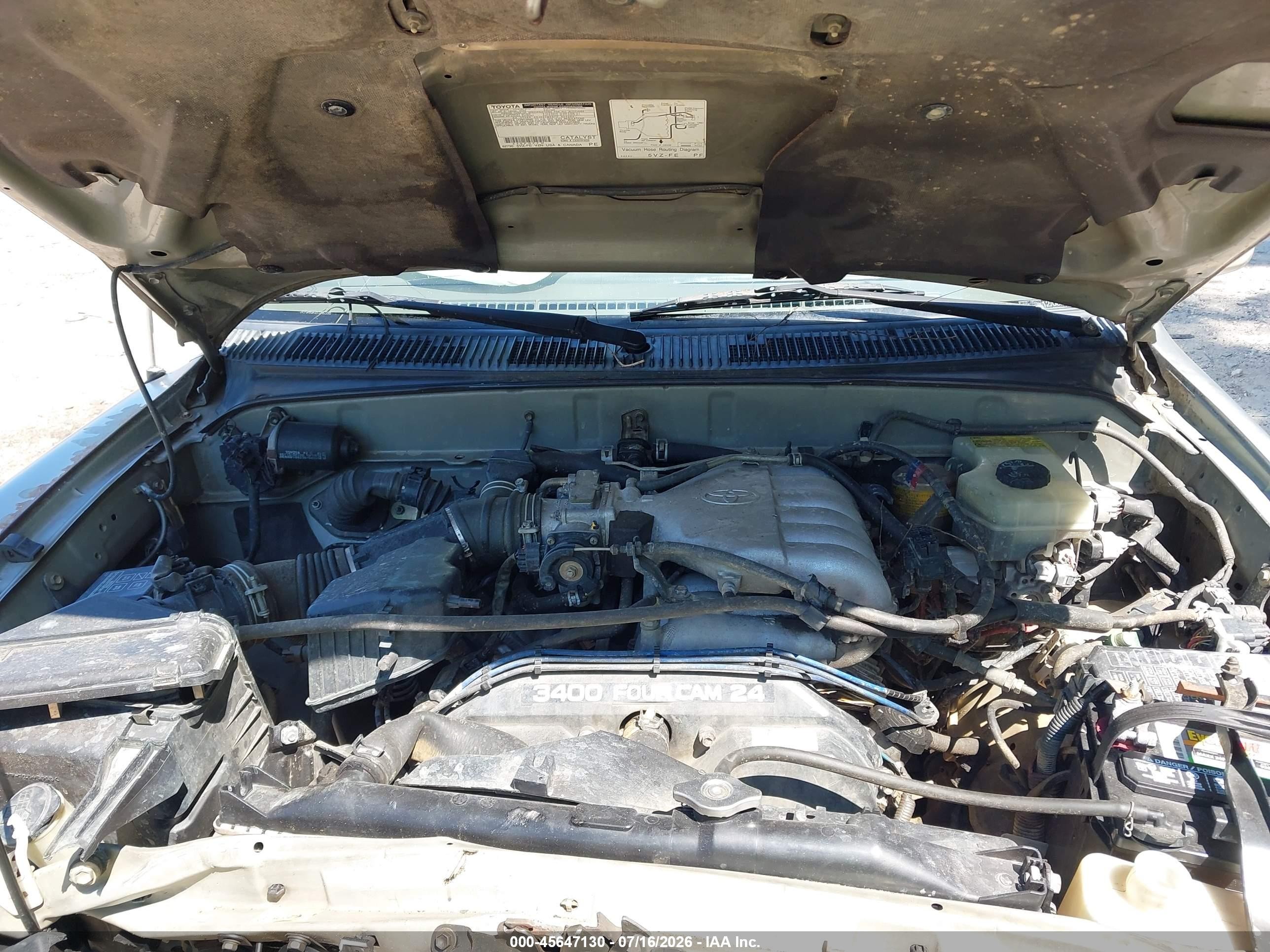 2001 Toyota 4runner Sr5 V6 Серебряный vin: JT3GN86R310192296