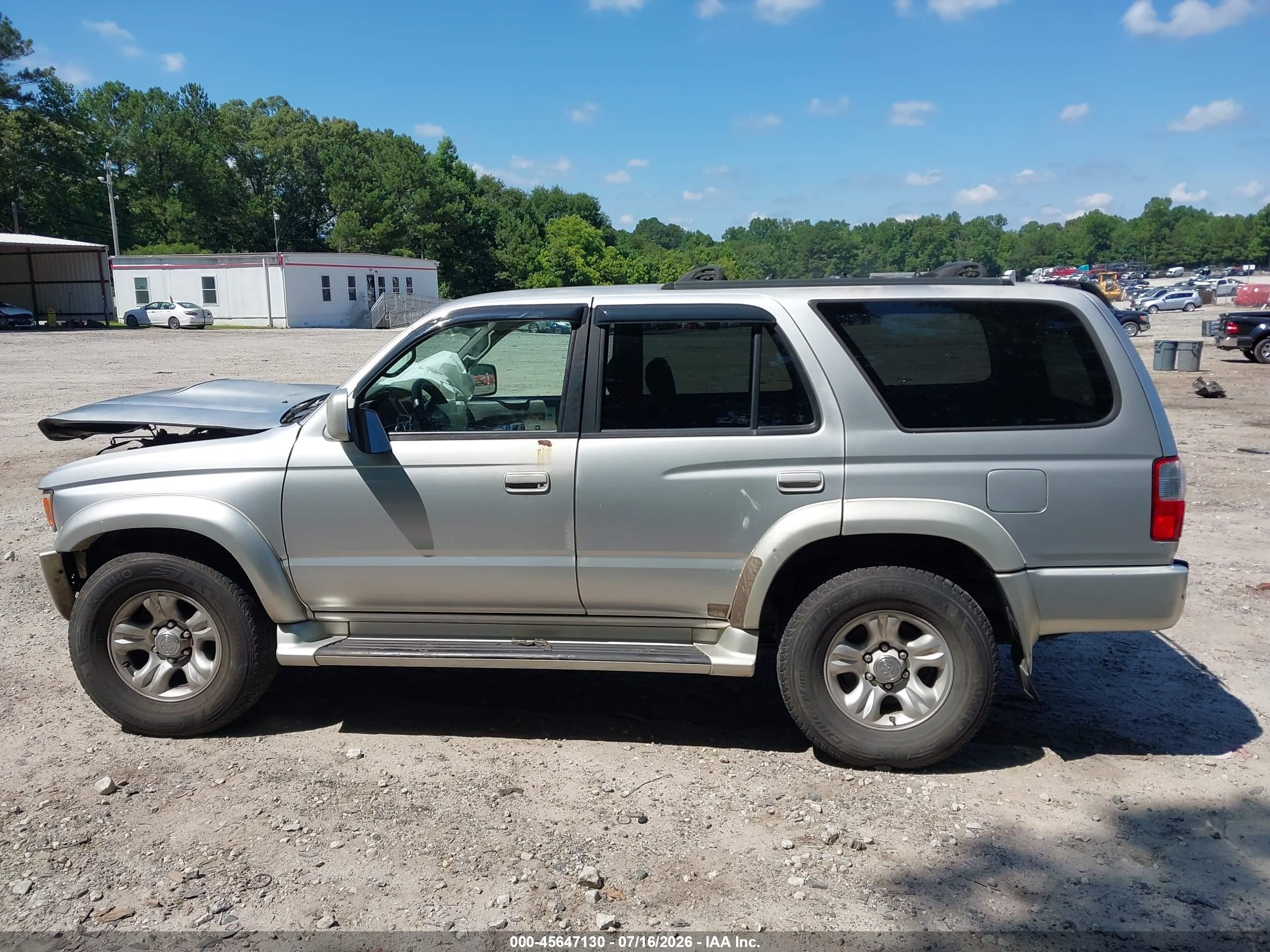 2001 Toyota 4runner Sr5 V6 Серебряный vin: JT3GN86R310192296
