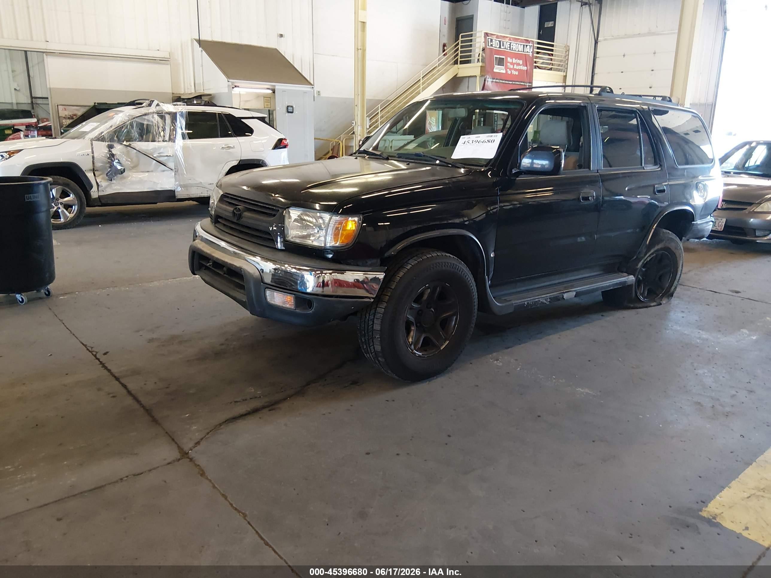 2002 Toyota 4runner Sr5 V6 Black vin: JT3GN86R320239229