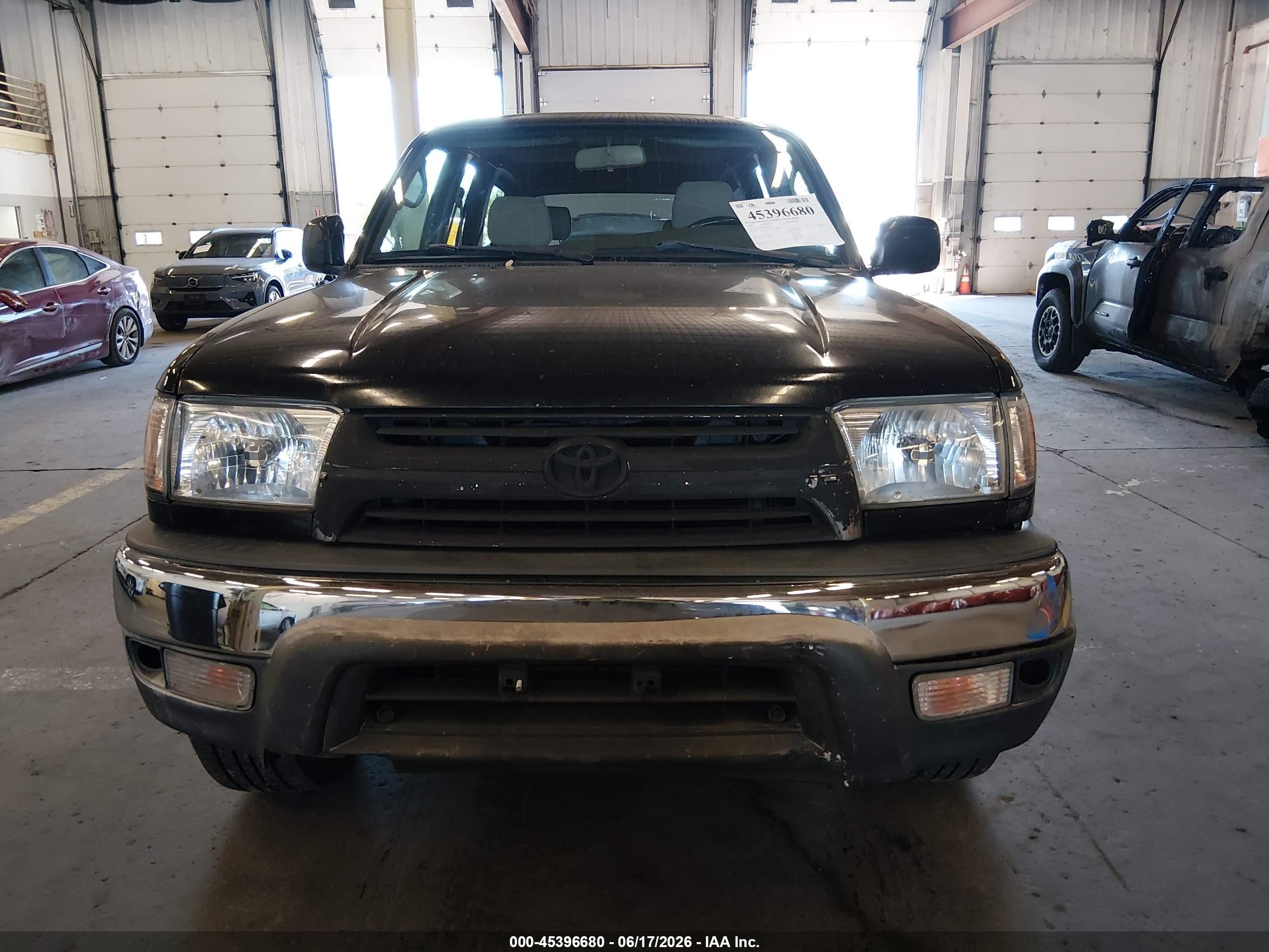 2002 Toyota 4runner Sr5 V6 Black vin: JT3GN86R320239229