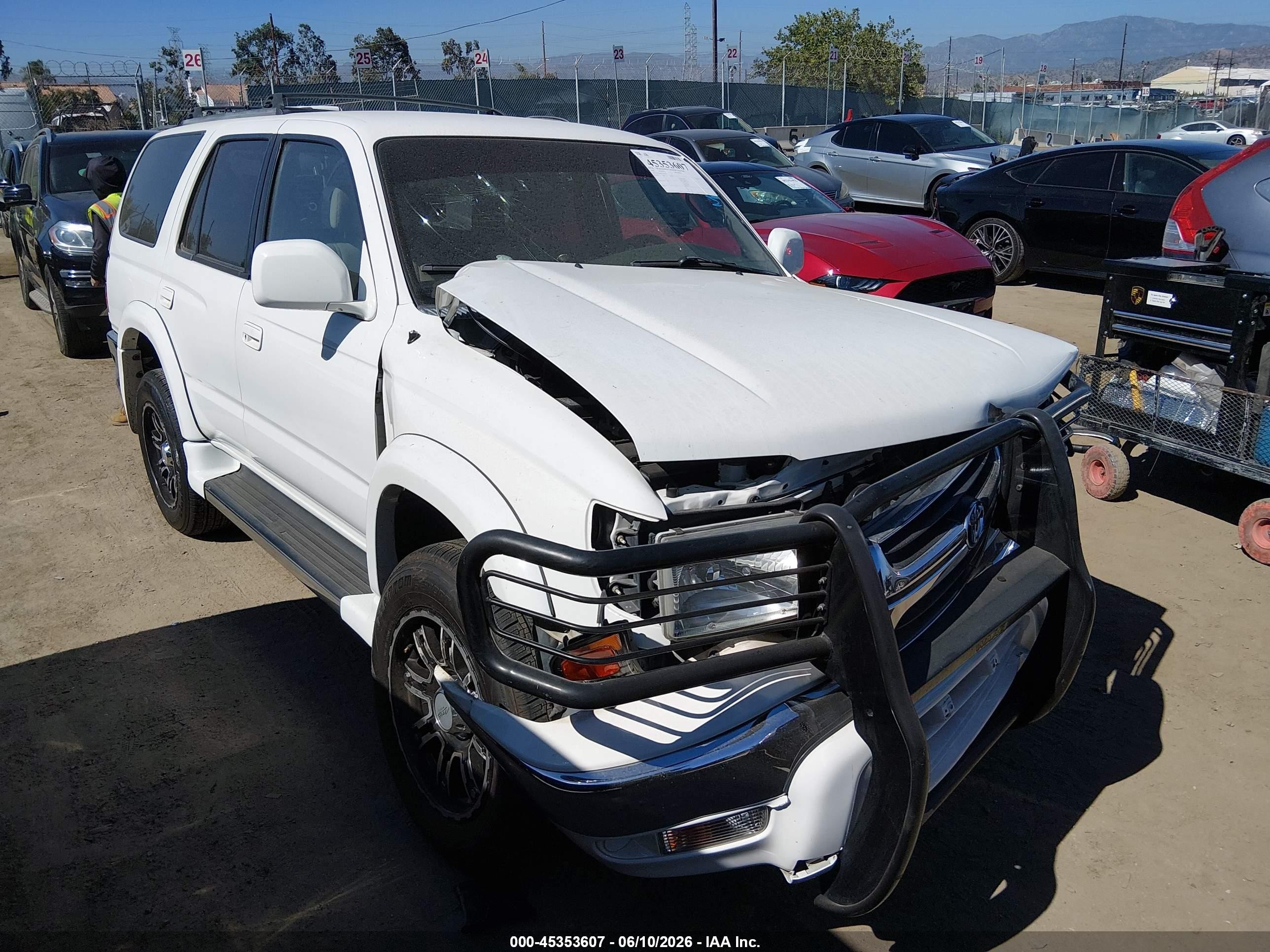 2002 Toyota 4runner Sr5 V6 Белый vin: JT3GN86R320242776