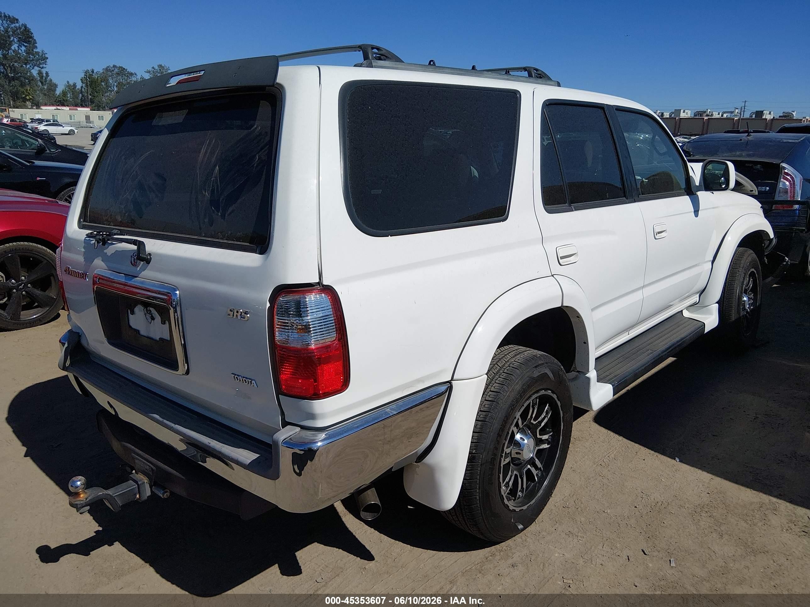 2002 Toyota 4runner Sr5 V6 Белый vin: JT3GN86R320242776
