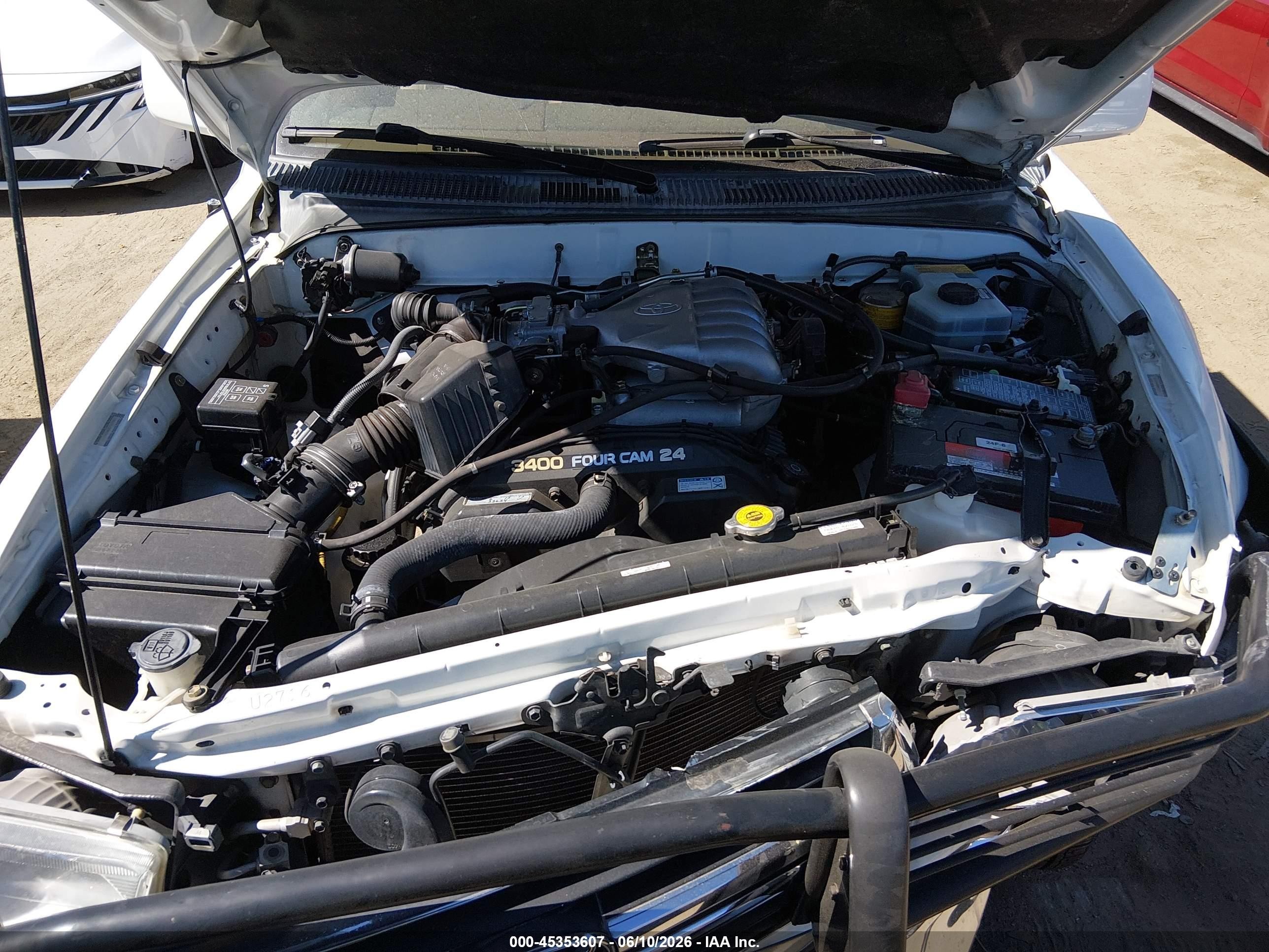 2002 Toyota 4runner Sr5 V6 Белый vin: JT3GN86R320242776