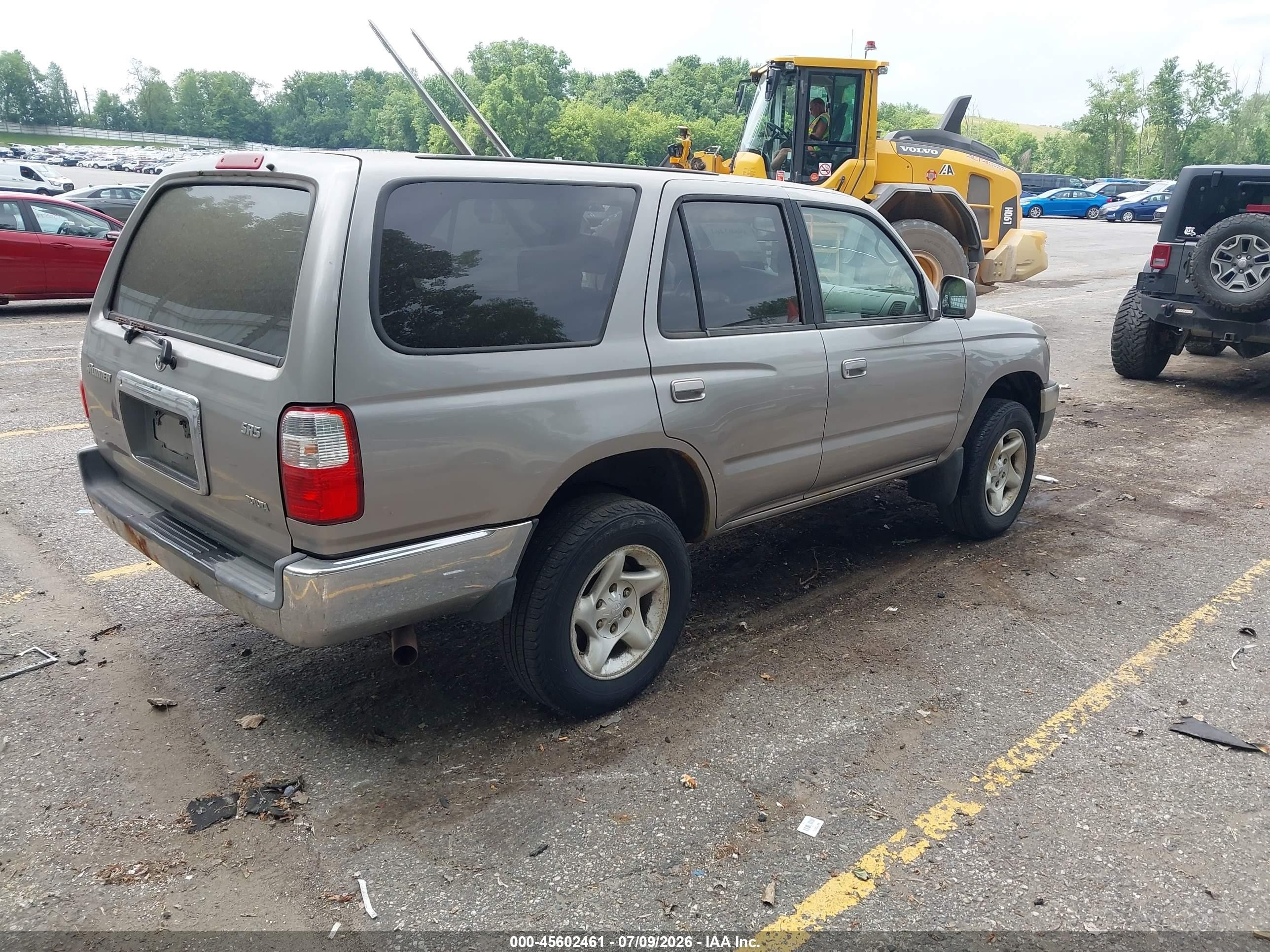 2002 Toyota 4runner Sr5 V6 Silver vin: JT3GN86R320252112