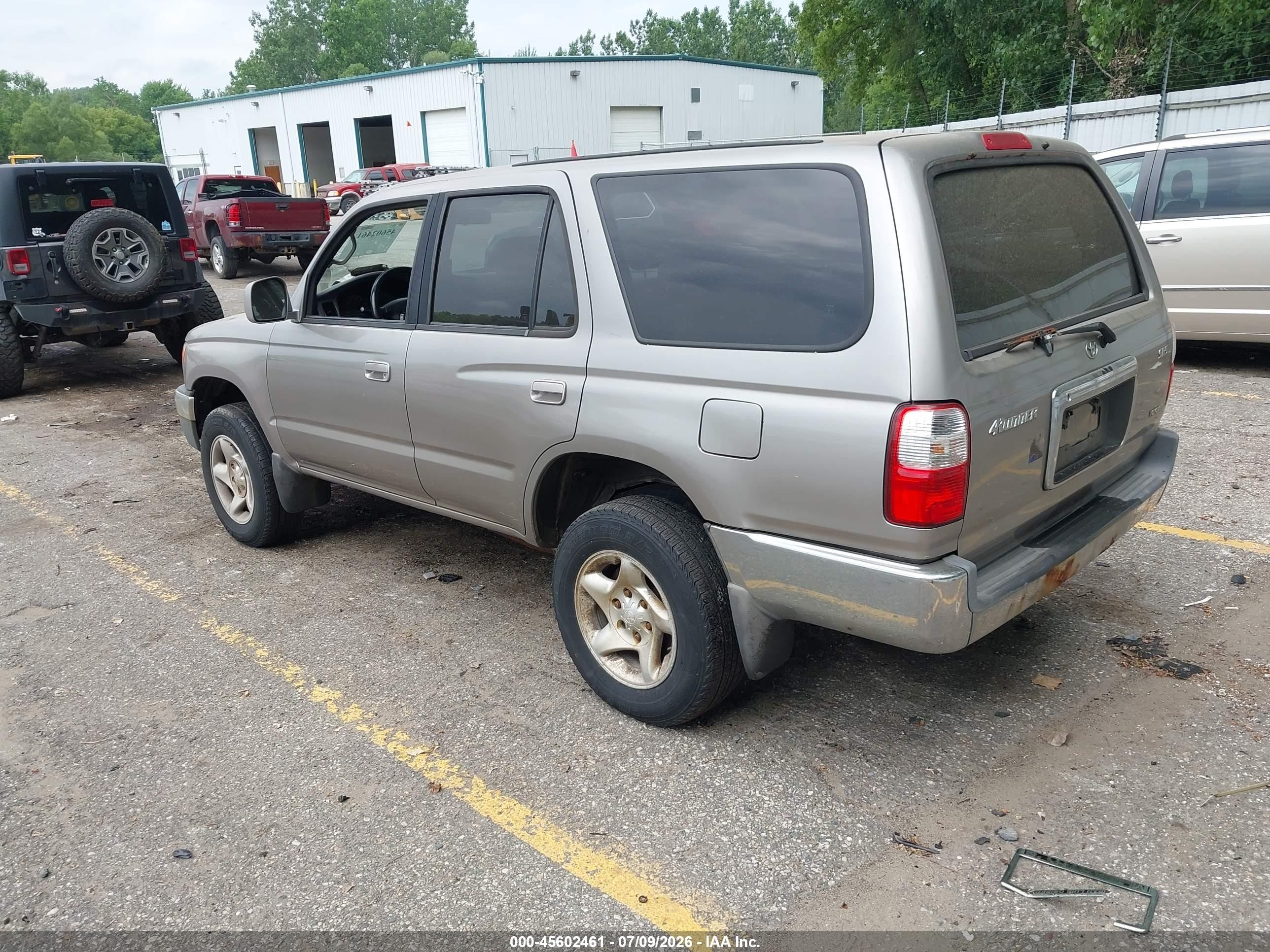 2002 Toyota 4runner Sr5 V6 Silver vin: JT3GN86R320252112