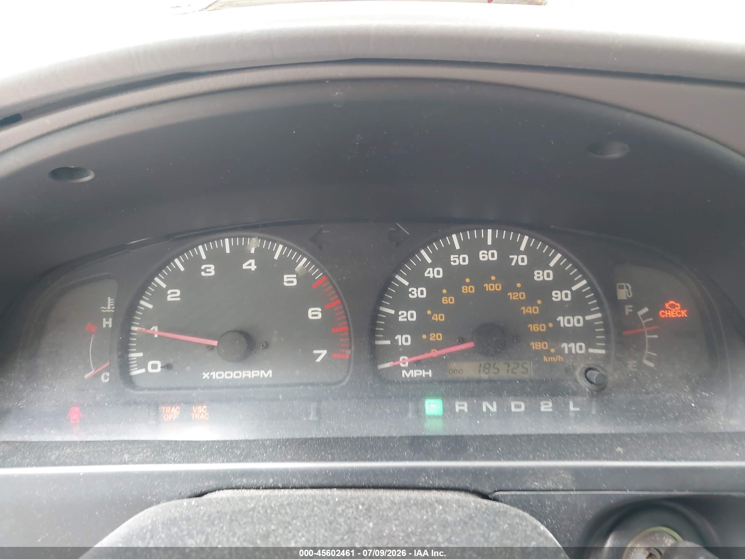 2002 Toyota 4runner Sr5 V6 Silver vin: JT3GN86R320252112