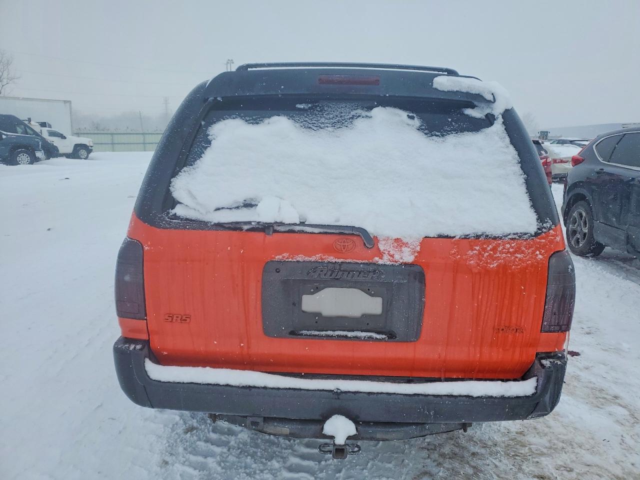 1996 Toyota 4runner Sr5 Orange vin: JT3GN86R3T0012012