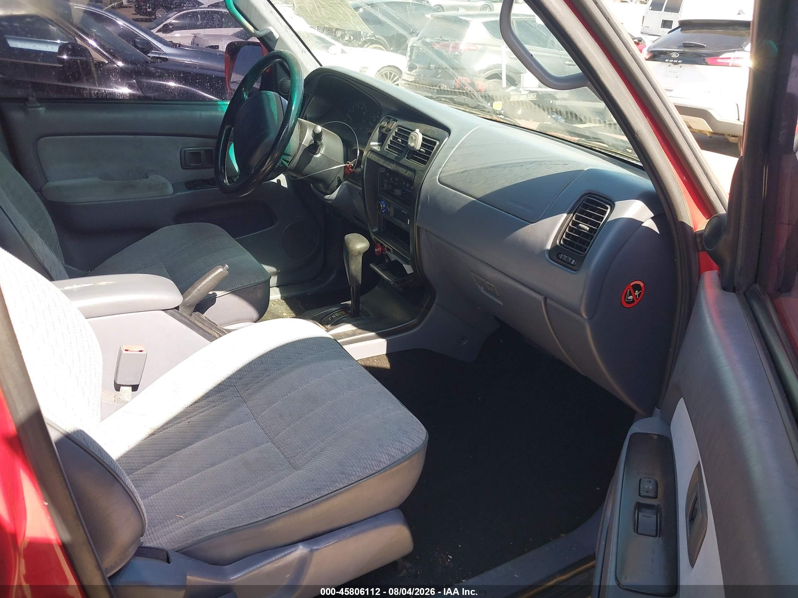 1996 Toyota 4runner Sr5 Red vin: JT3GN86R3T0015587