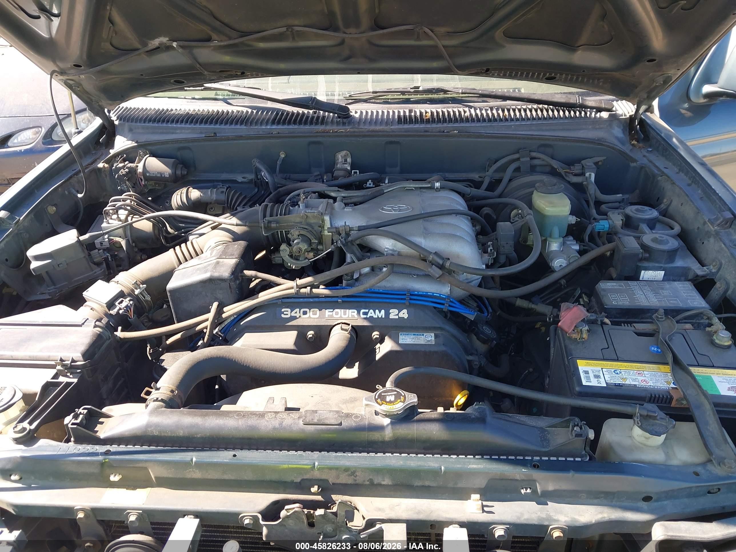 1997 Toyota 4runner Sr5 V6 Blue vin: JT3GN86R3V0022395