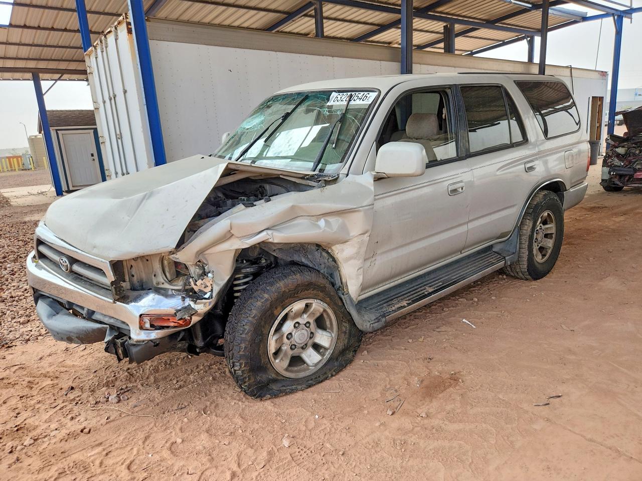 1997 Toyota 4runner Sr5 Silver vin: JT3GN86R3V0038726