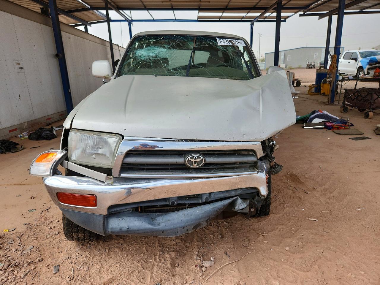 1997 Toyota 4runner Sr5 Silver vin: JT3GN86R3V0038726
