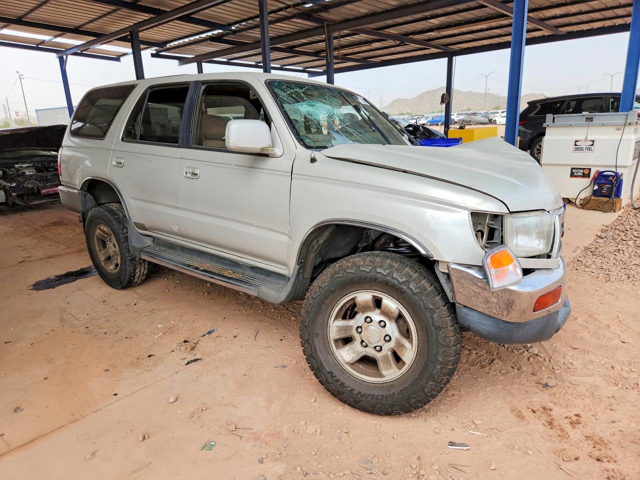 1997 Toyota 4runner Sr5 Silver vin: JT3GN86R3V0038726