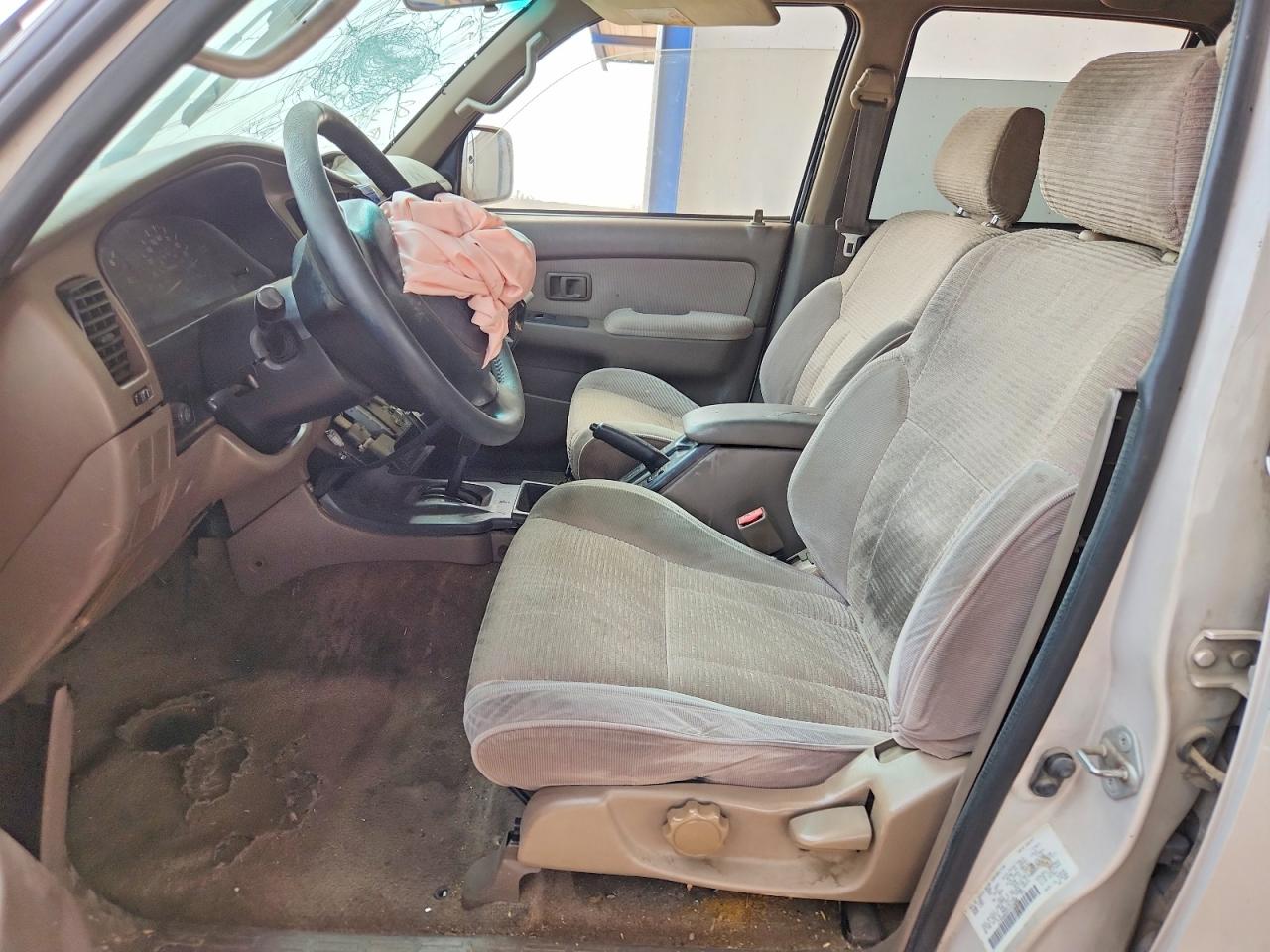 1997 Toyota 4runner Sr5 Silver vin: JT3GN86R3V0038726