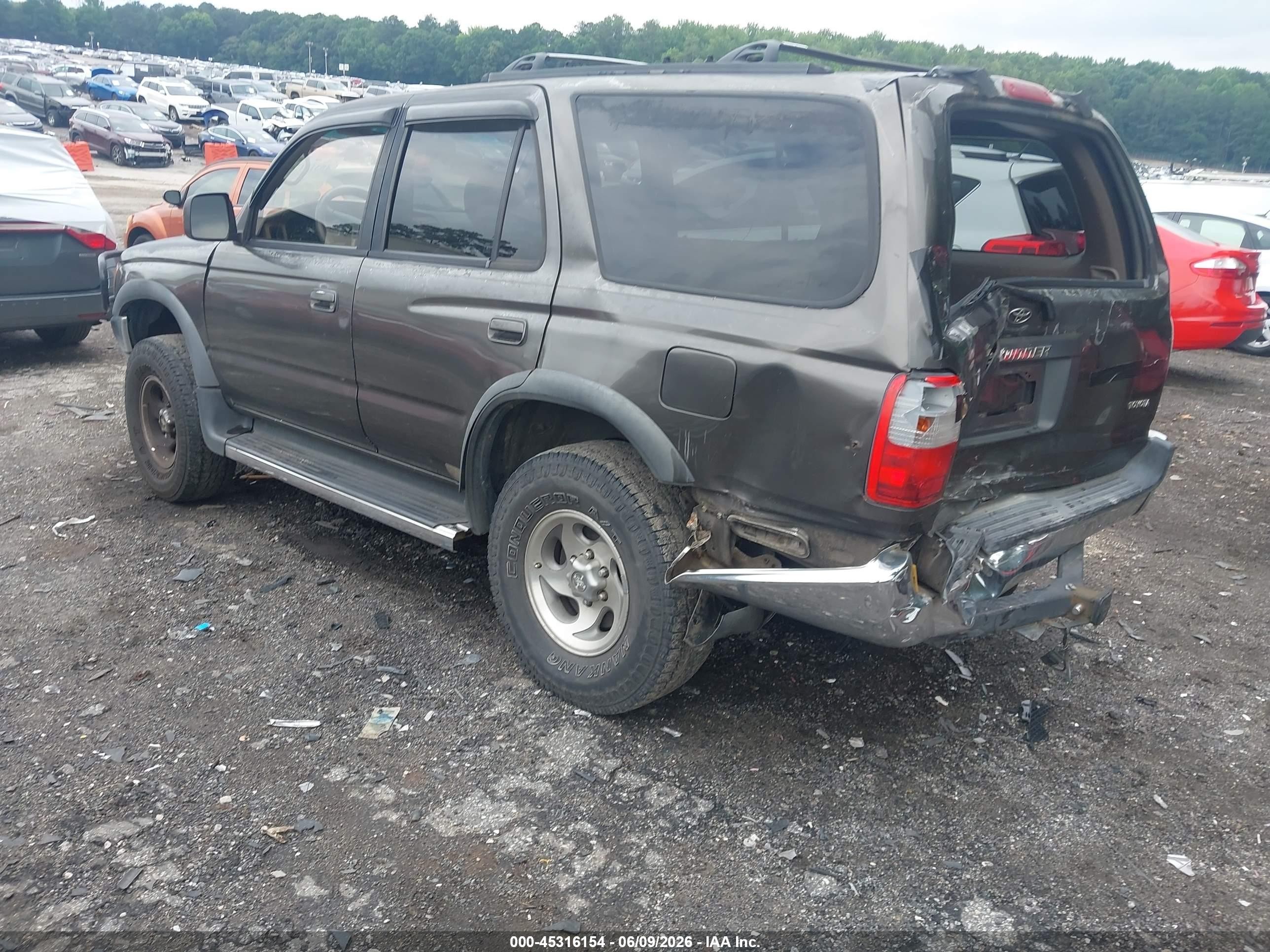 1998 Toyota 4runner Sr5 V6 Серый vin: JT3GN86R3W0083196