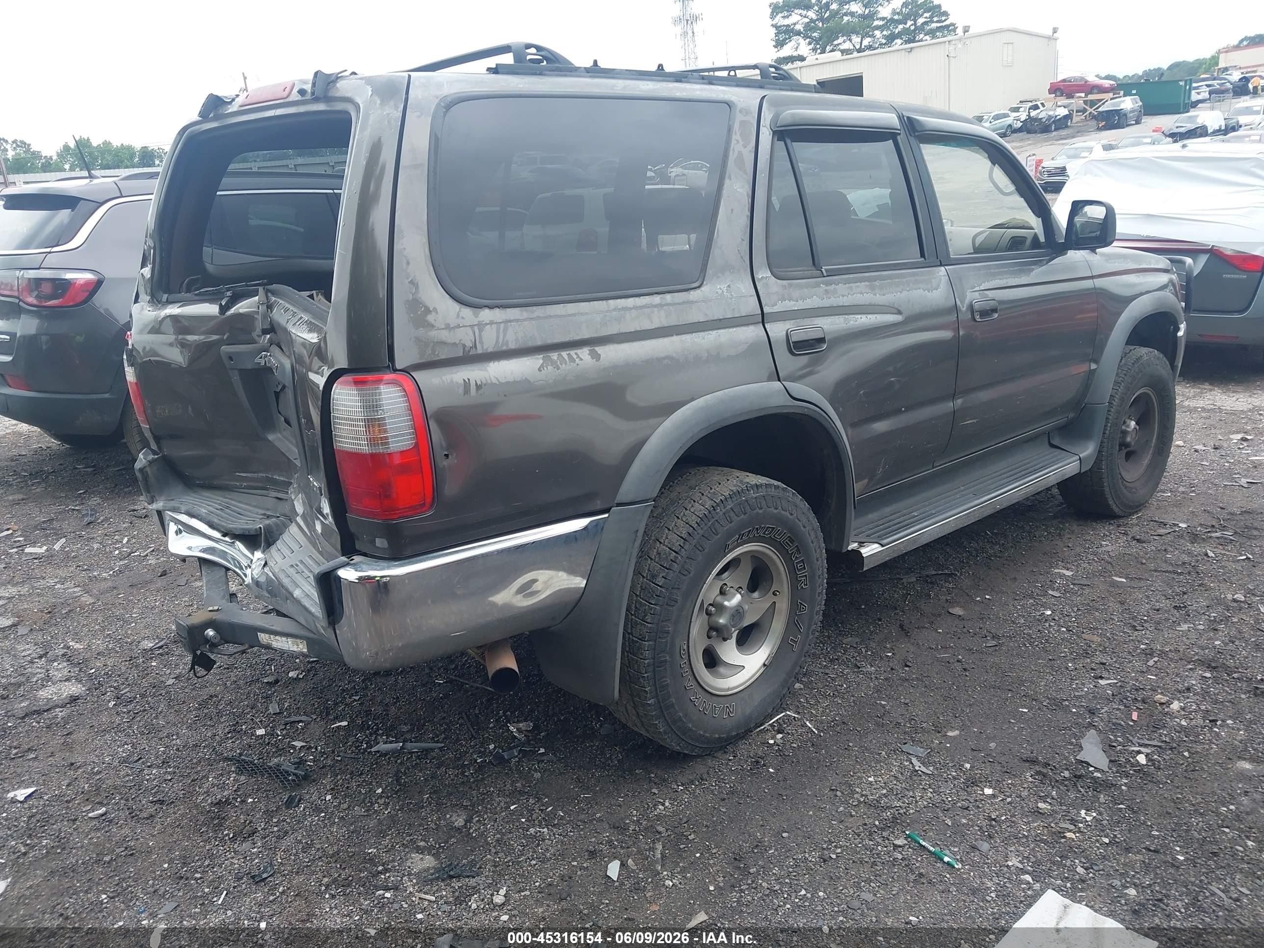 1998 Toyota 4runner Sr5 V6 Серый vin: JT3GN86R3W0083196