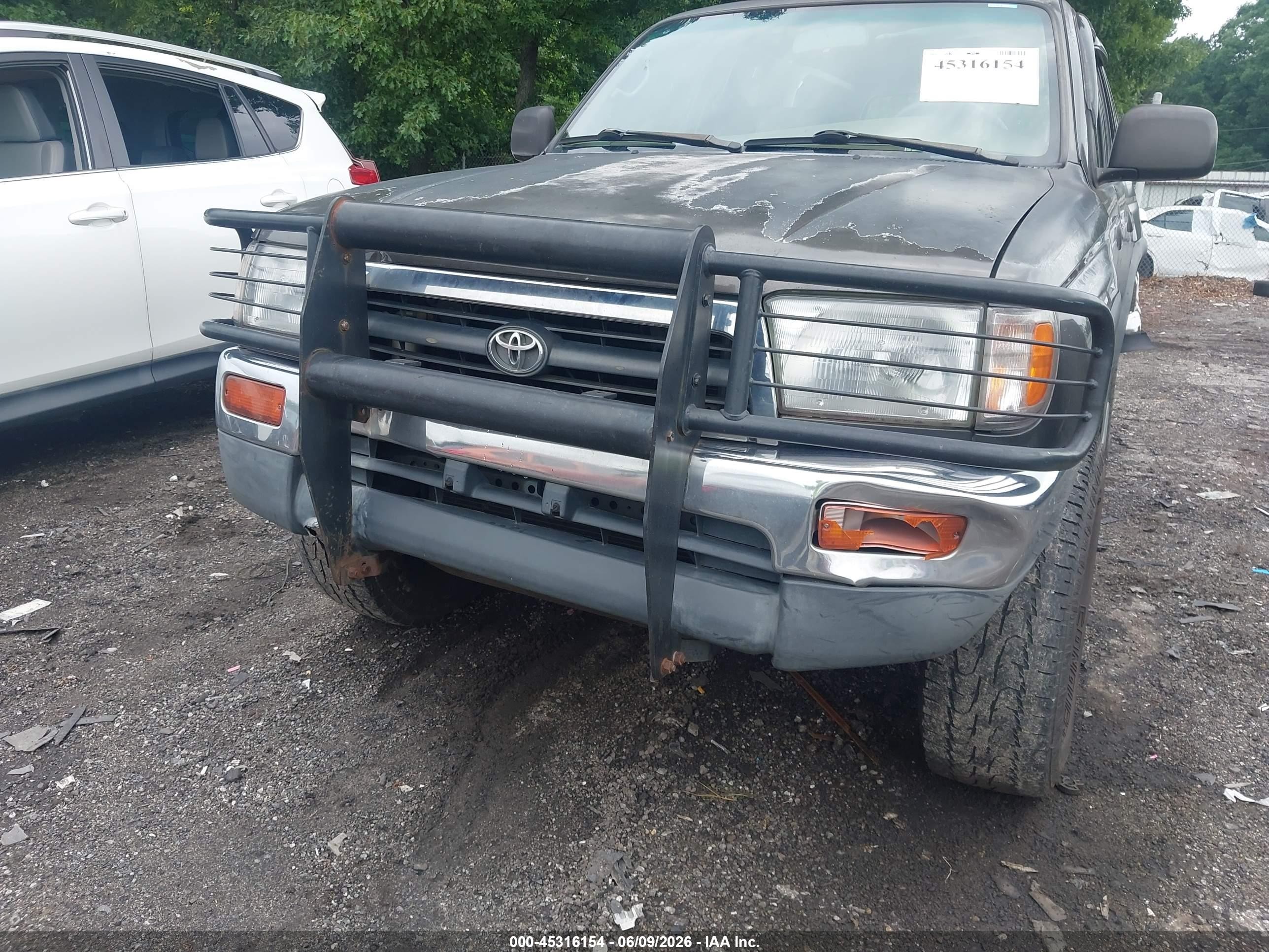 1998 Toyota 4runner Sr5 V6 Серый vin: JT3GN86R3W0083196
