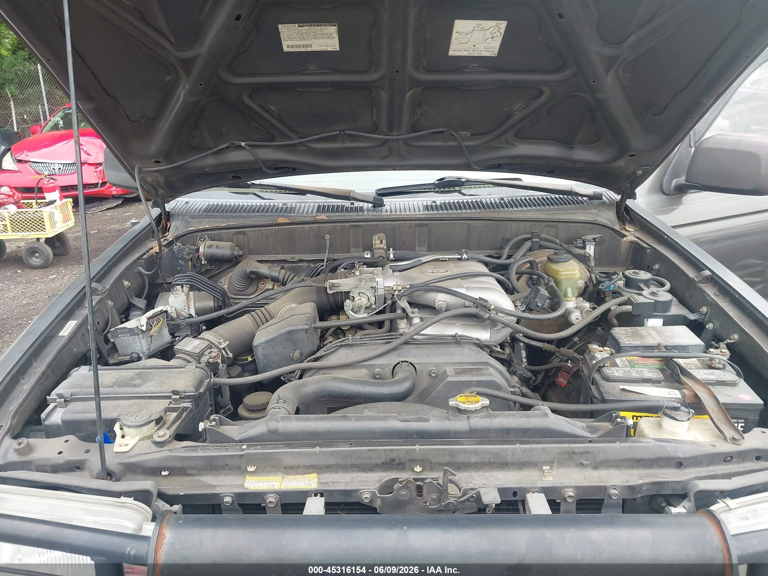 1998 Toyota 4runner Sr5 V6 Серый vin: JT3GN86R3W0083196