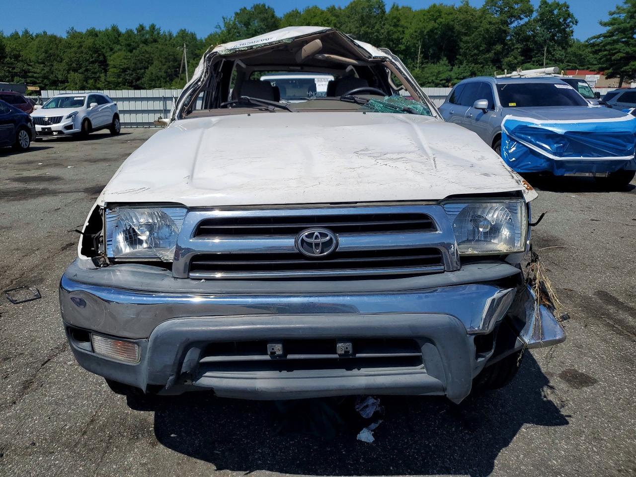 1999 Toyota 4runner Sr5 White vin: JT3GN86R3X0095771