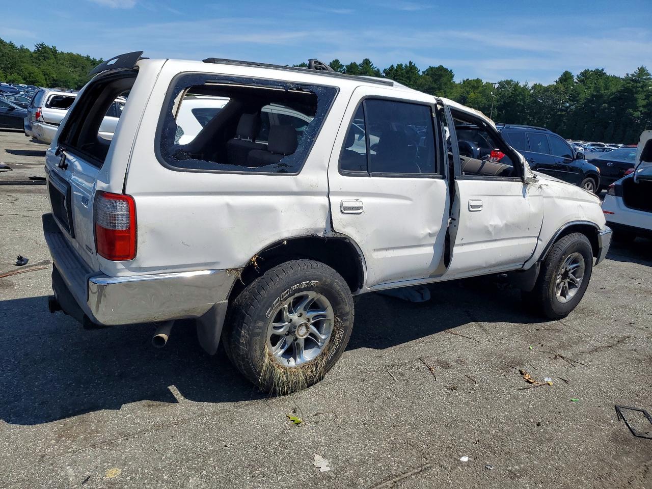 1999 Toyota 4runner Sr5 White vin: JT3GN86R3X0095771