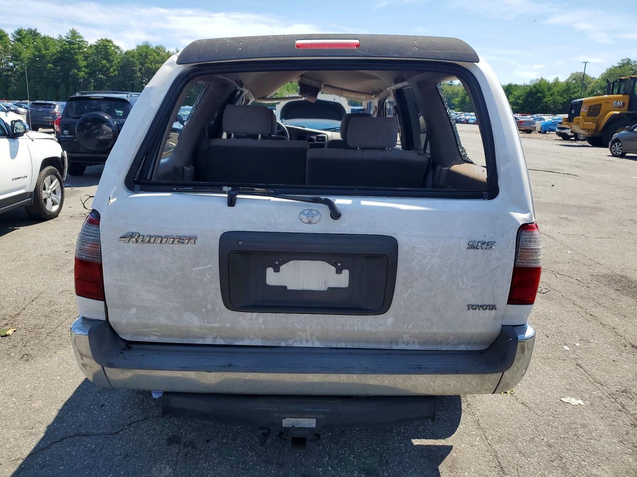1999 Toyota 4runner Sr5 White vin: JT3GN86R3X0095771