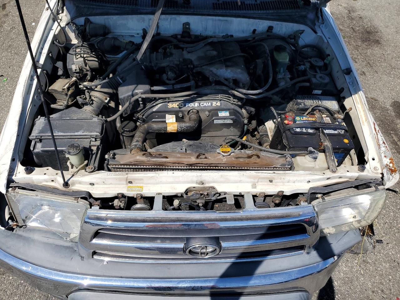 1999 Toyota 4runner Sr5 White vin: JT3GN86R3X0095771