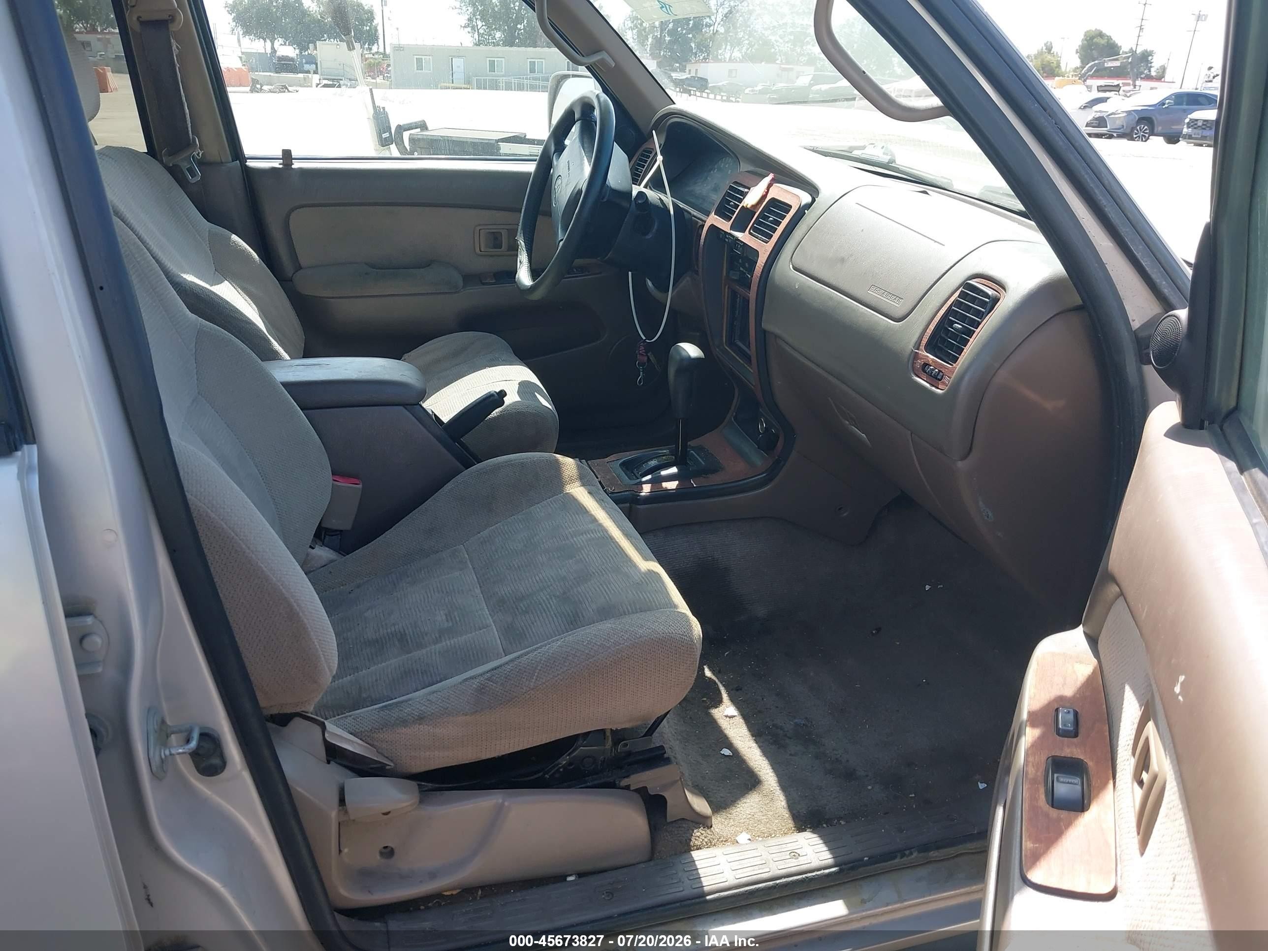 1999 Toyota 4runner Sr5 V6 Gray vin: JT3GN86R3X0120359