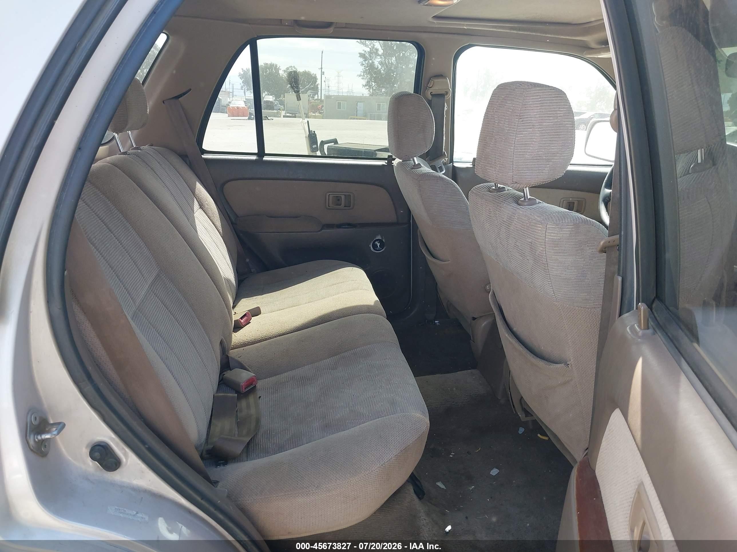 1999 Toyota 4runner Sr5 V6 Gray vin: JT3GN86R3X0120359