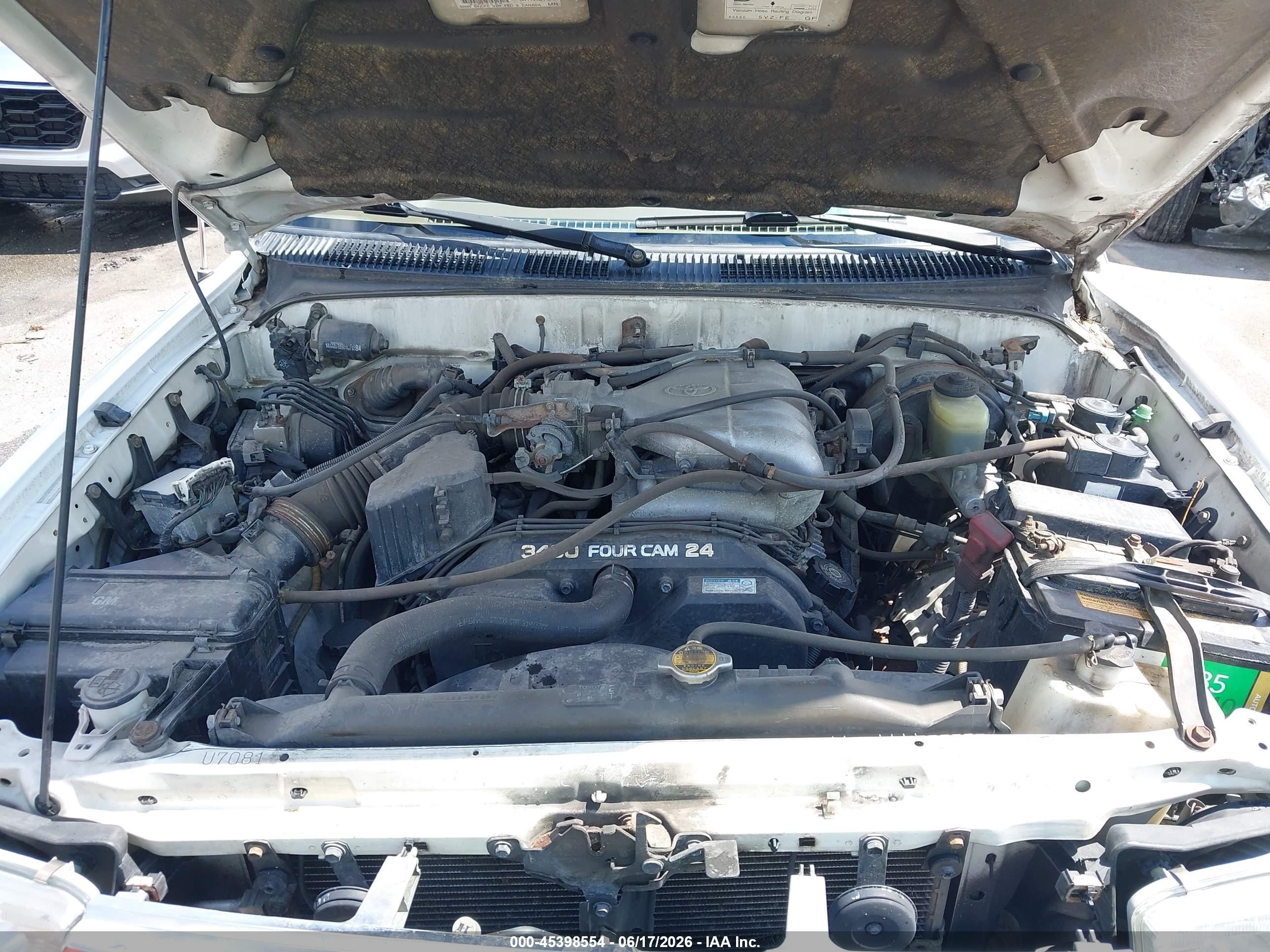 2000 Toyota 4runner Sr5 V6 White vin: JT3GN86R3Y0140354