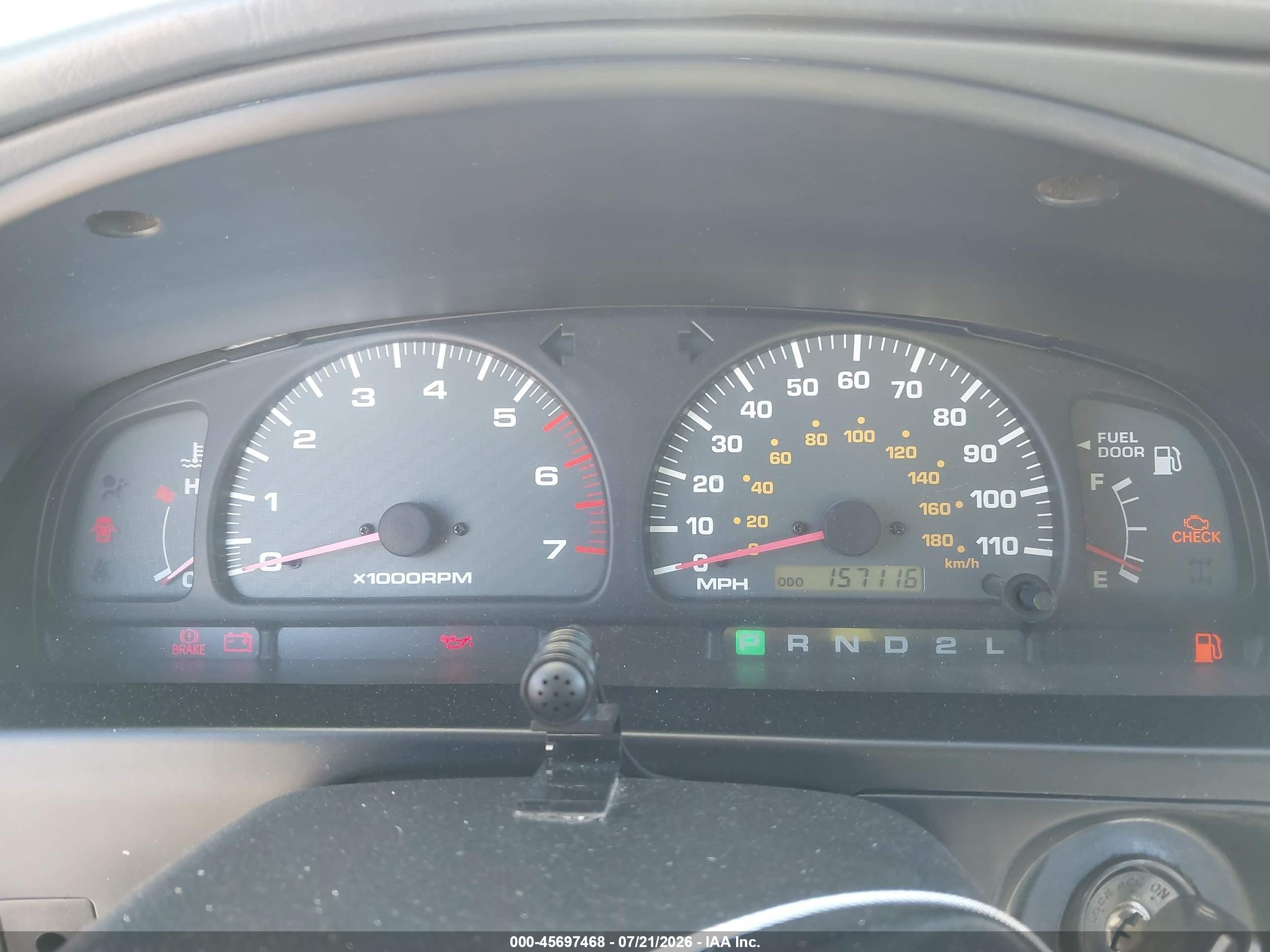 2000 Toyota 4runner Sr5 V6 Silver vin: JT3GN86R3Y0173211