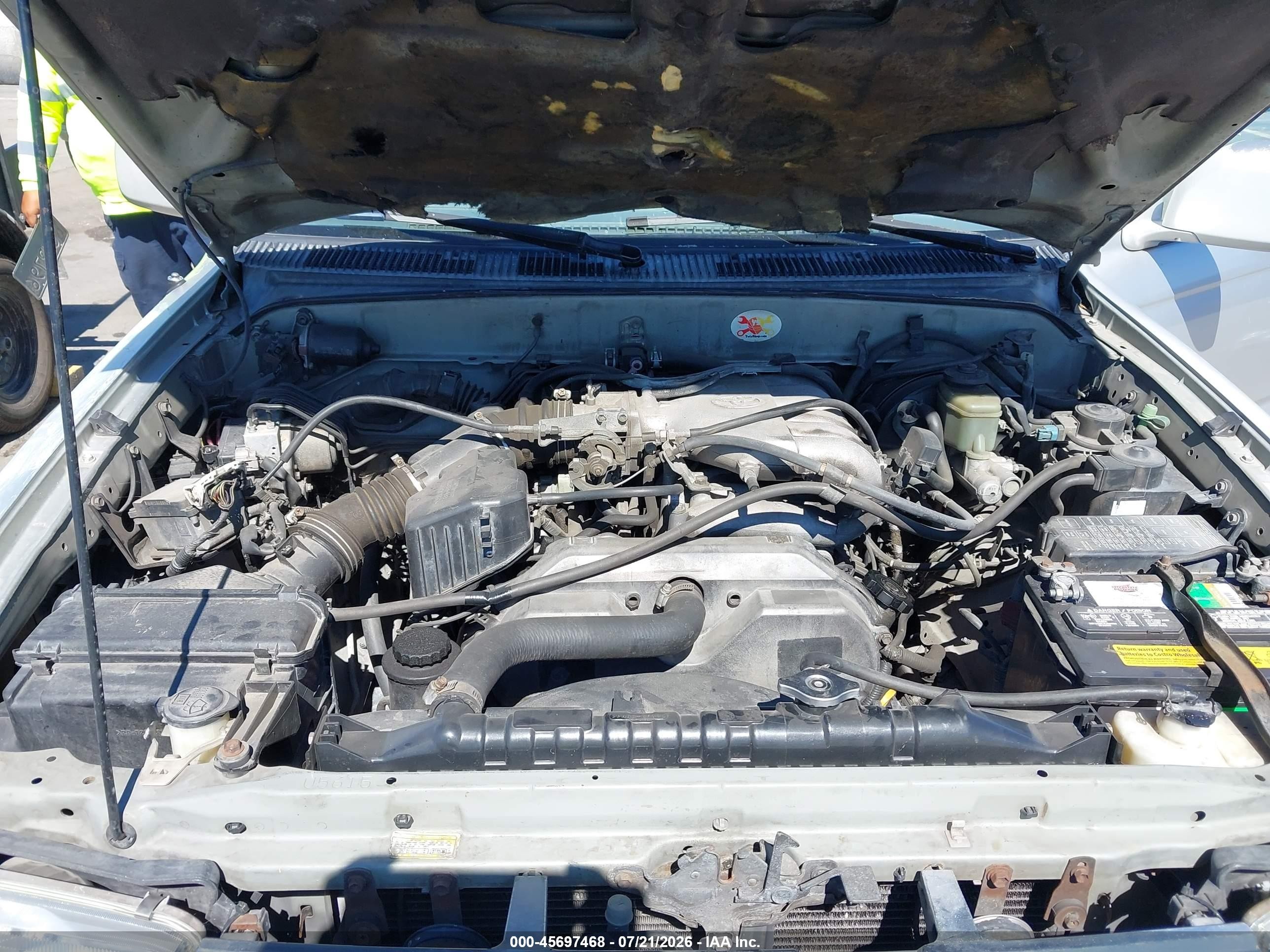 2000 Toyota 4runner Sr5 V6 Silver vin: JT3GN86R3Y0173211
