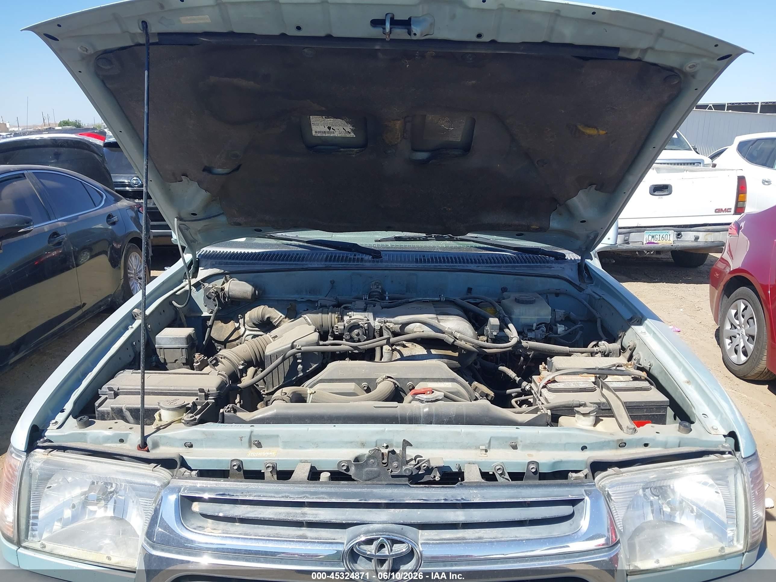 2001 Toyota 4runner Sr5 V6 Green vin: JT3GN86R410180738