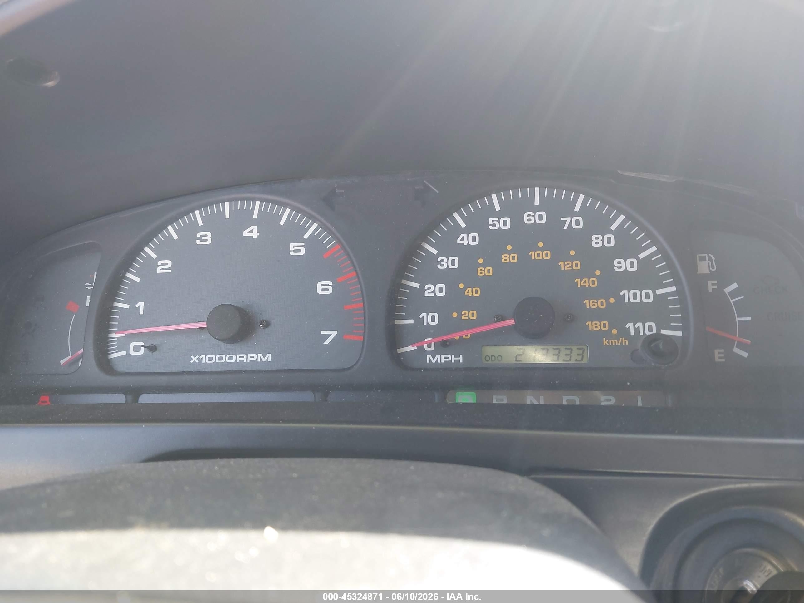 2001 Toyota 4runner Sr5 V6 Green vin: JT3GN86R410180738