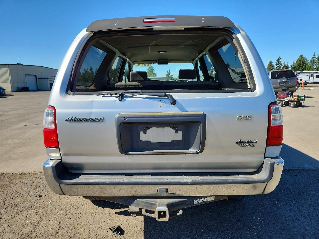 2001 Toyota 4runner Sr5 Silver vin: JT3GN86R410181856