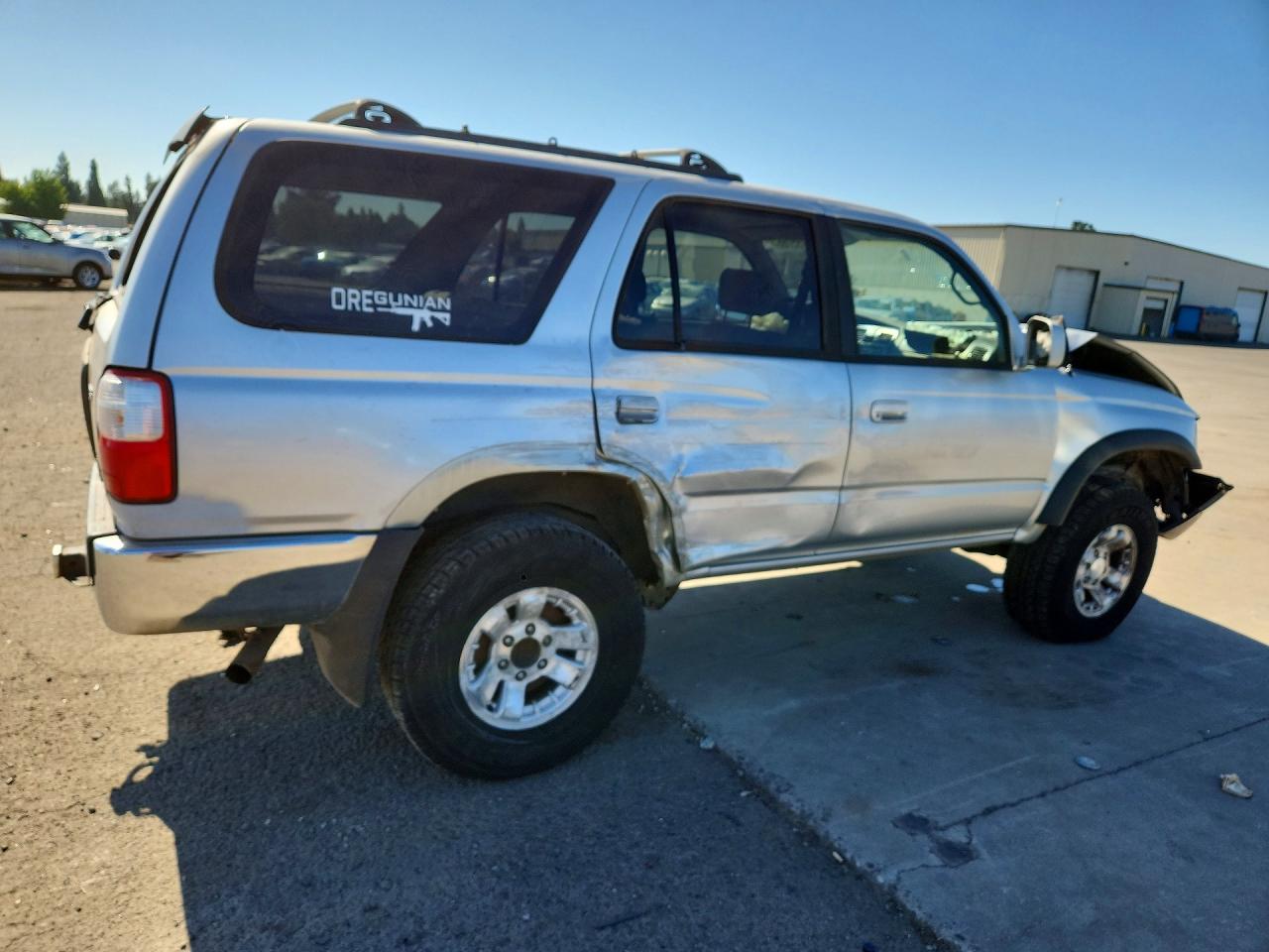 2001 Toyota 4runner Sr5 Silver vin: JT3GN86R410181856