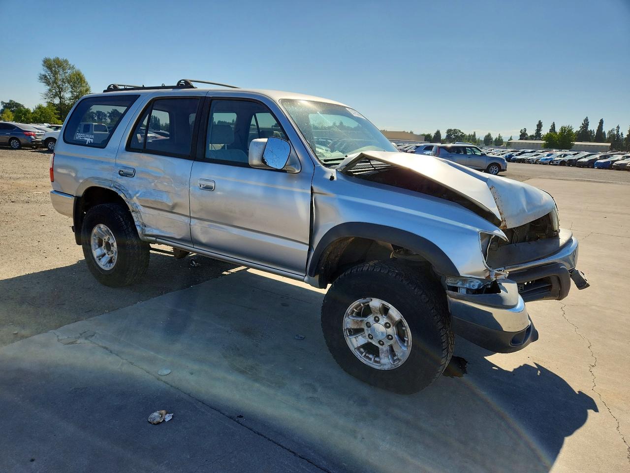 2001 Toyota 4runner Sr5 Silver vin: JT3GN86R410181856