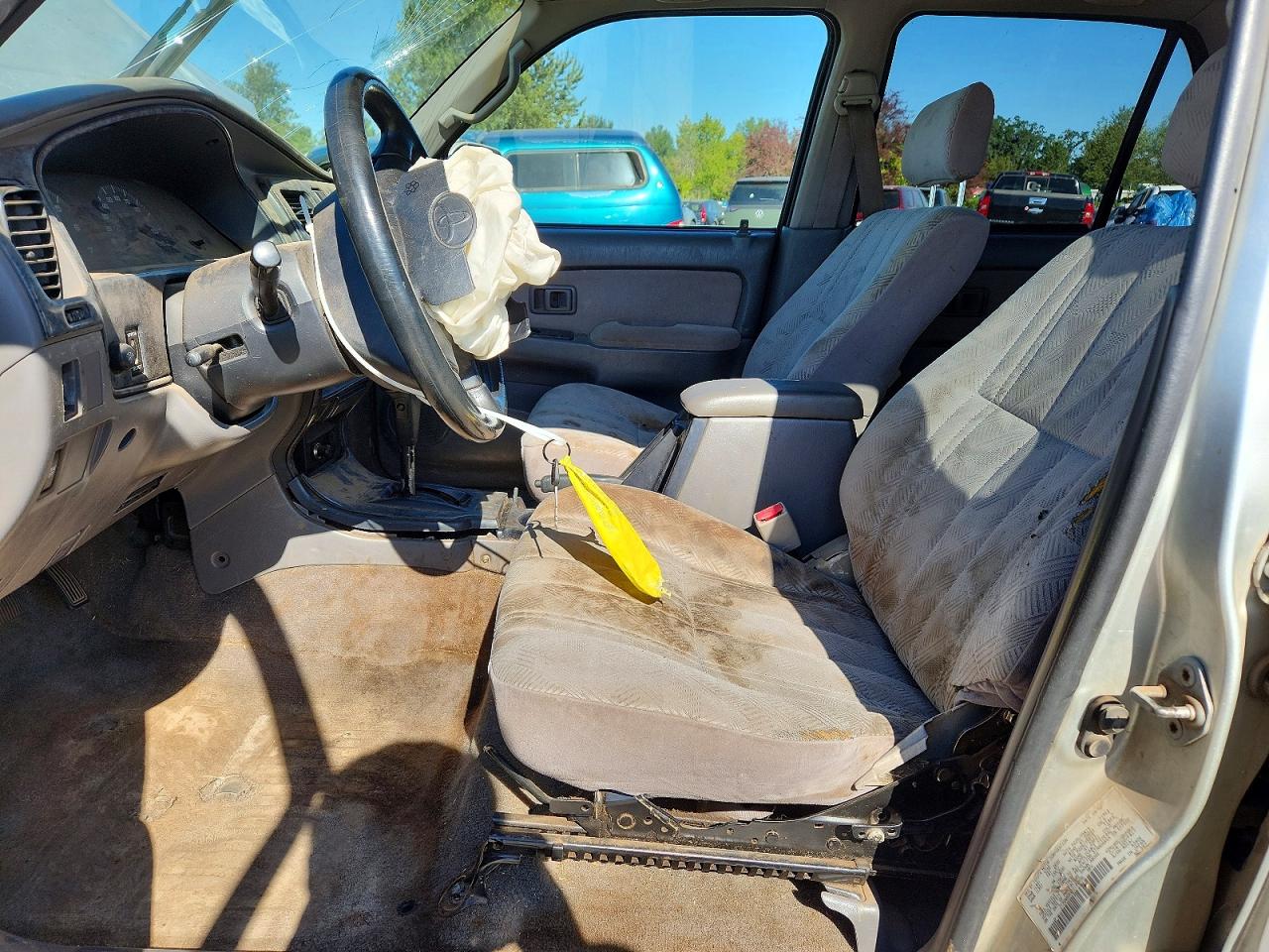 2001 Toyota 4runner Sr5 Silver vin: JT3GN86R410181856