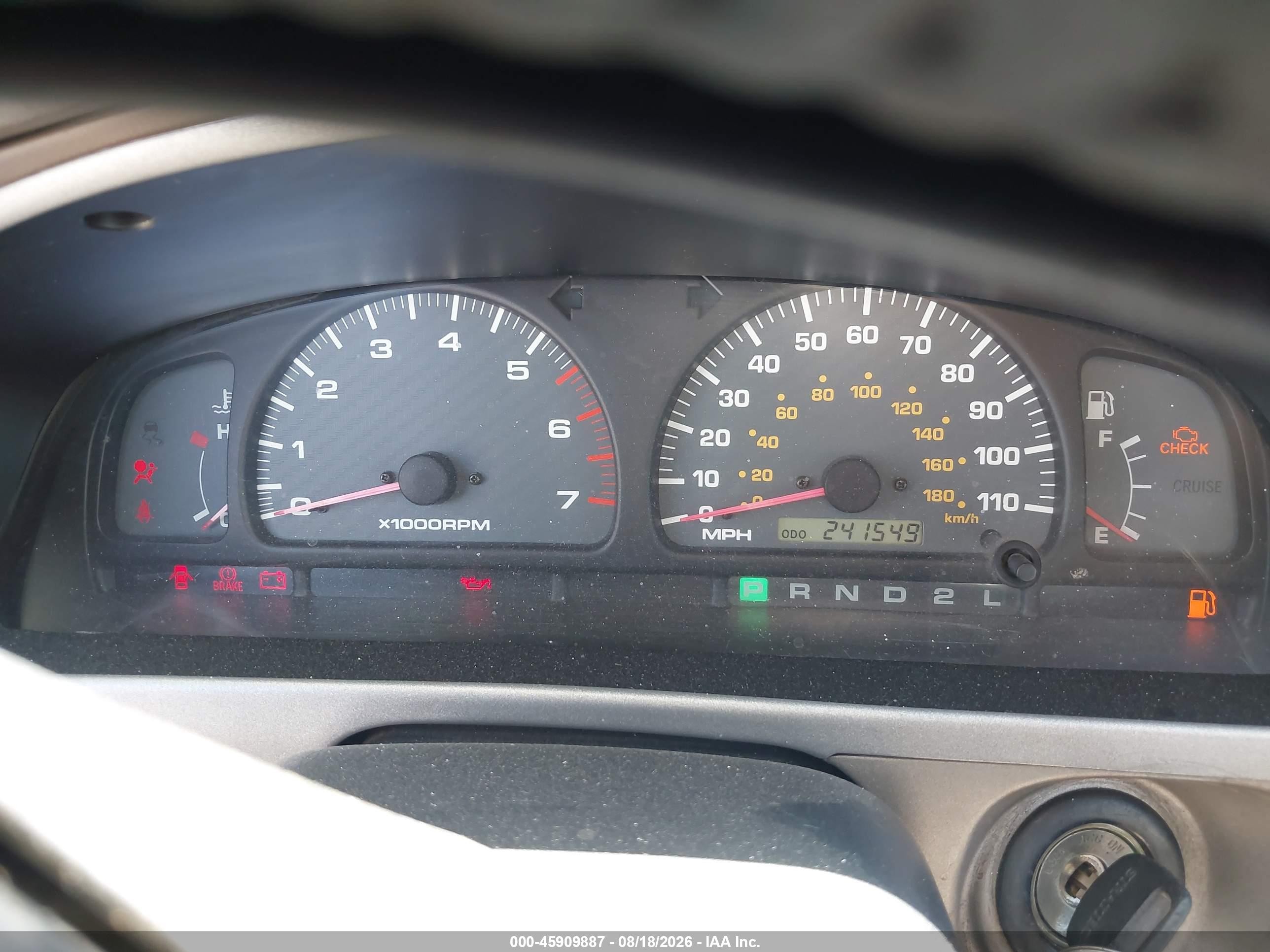 2001 Toyota 4runner Sr5 V6 Black vin: JT3GN86R410184031