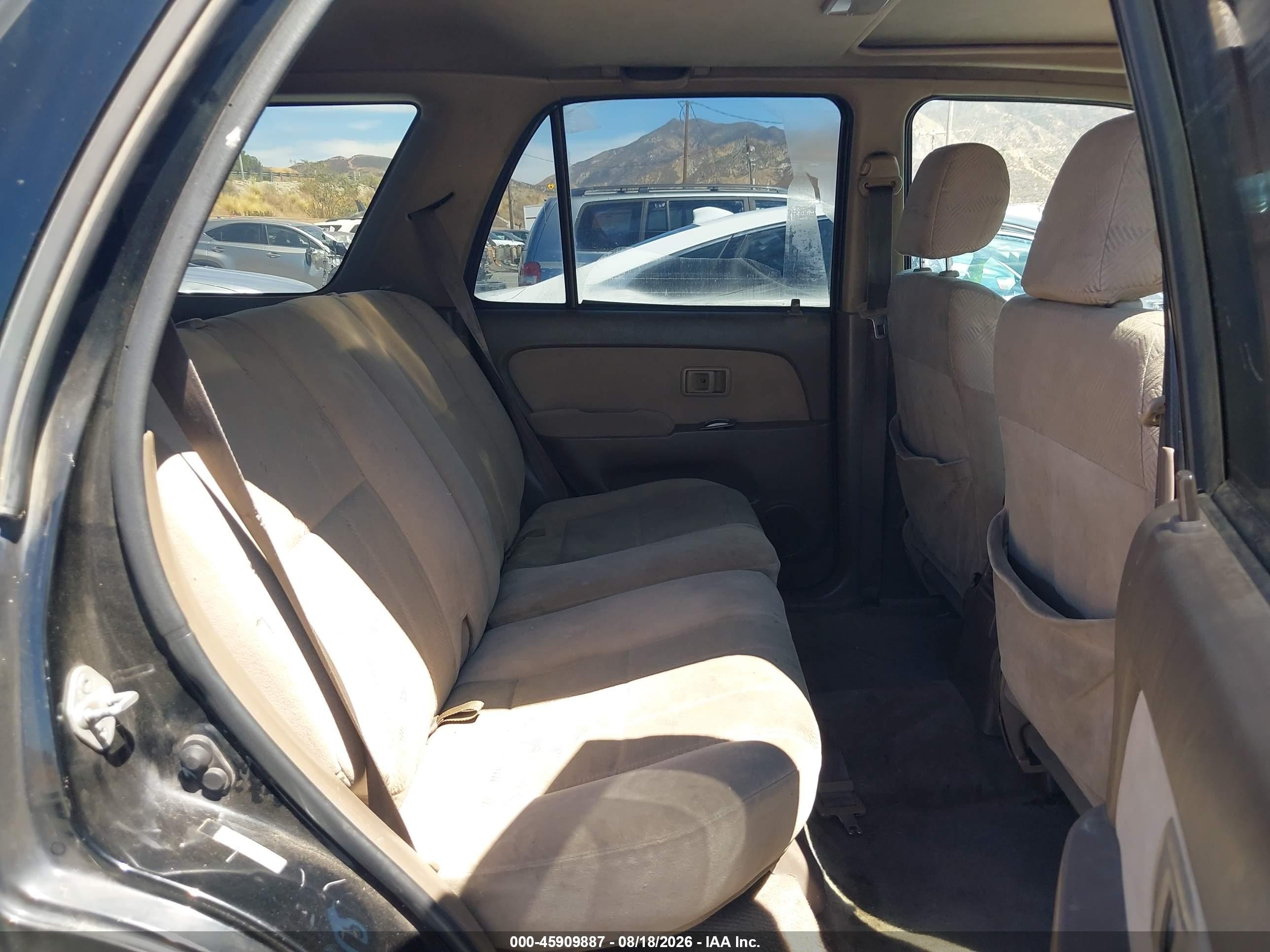 2001 Toyota 4runner Sr5 V6 Black vin: JT3GN86R410184031