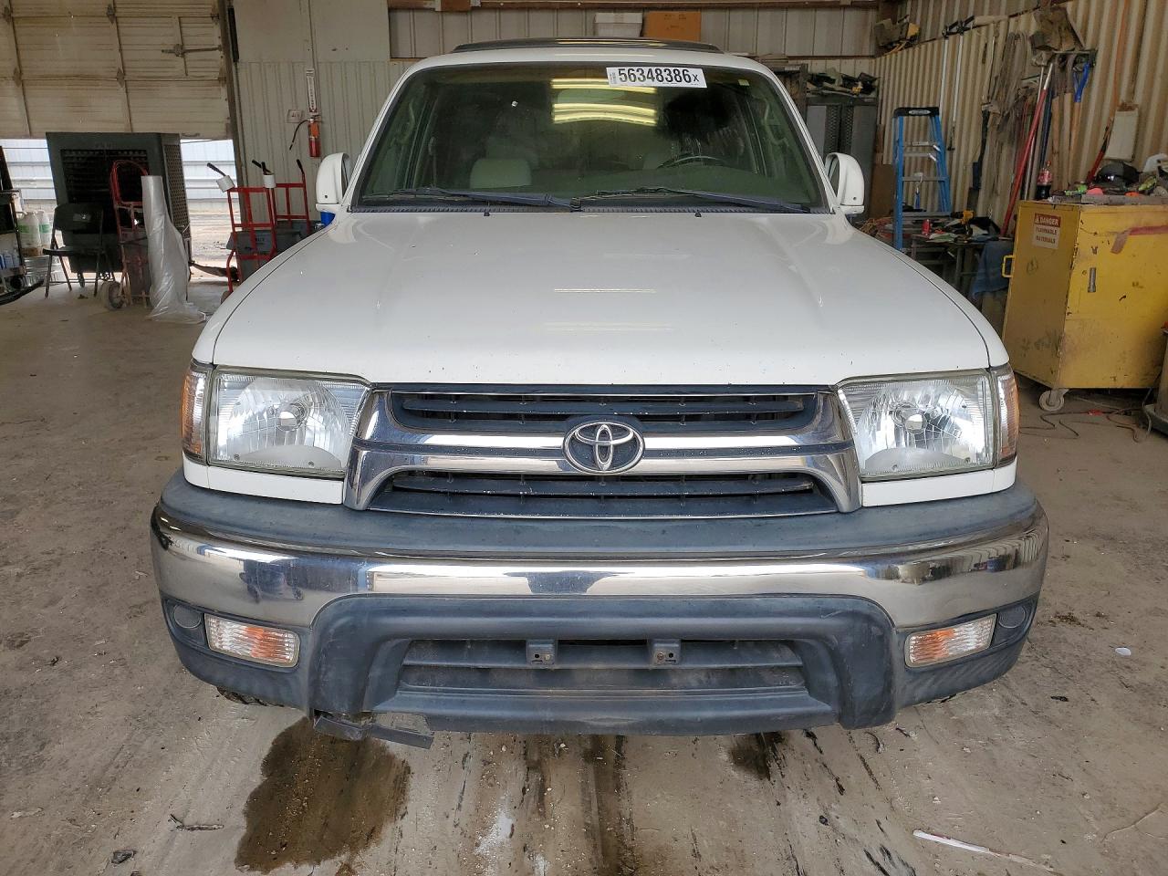 2001 Toyota 4runner Sr5 White vin: JT3GN86R410184711