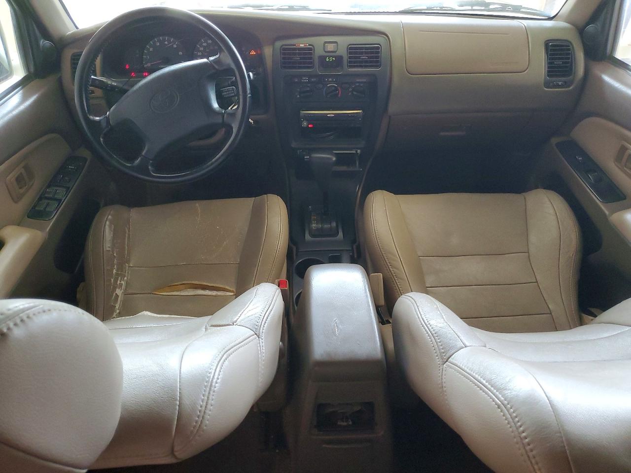 2001 Toyota 4runner Sr5 White vin: JT3GN86R410184711