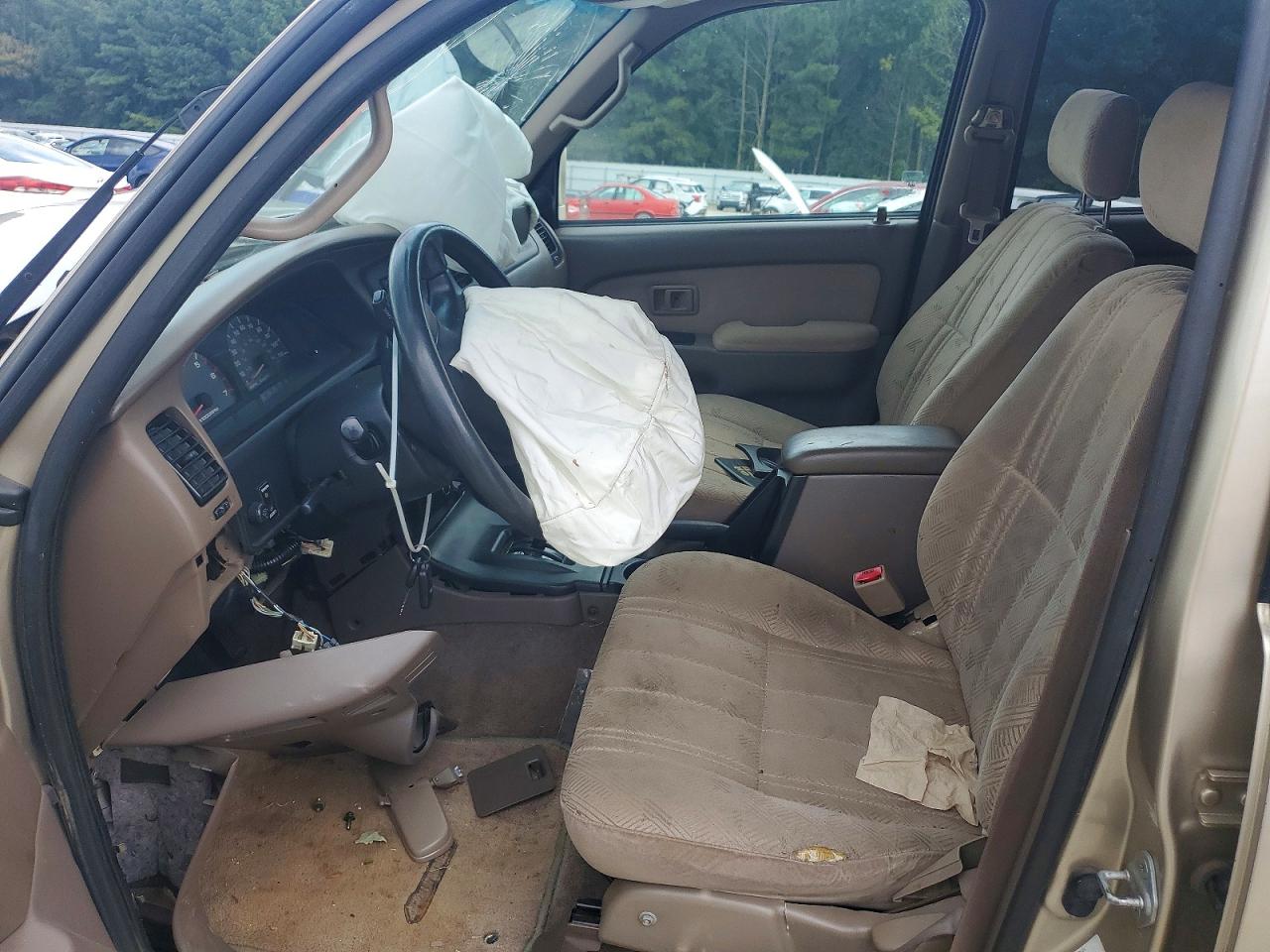 2001 Toyota 4runner Sr5 Beige vin: JT3GN86R410204259