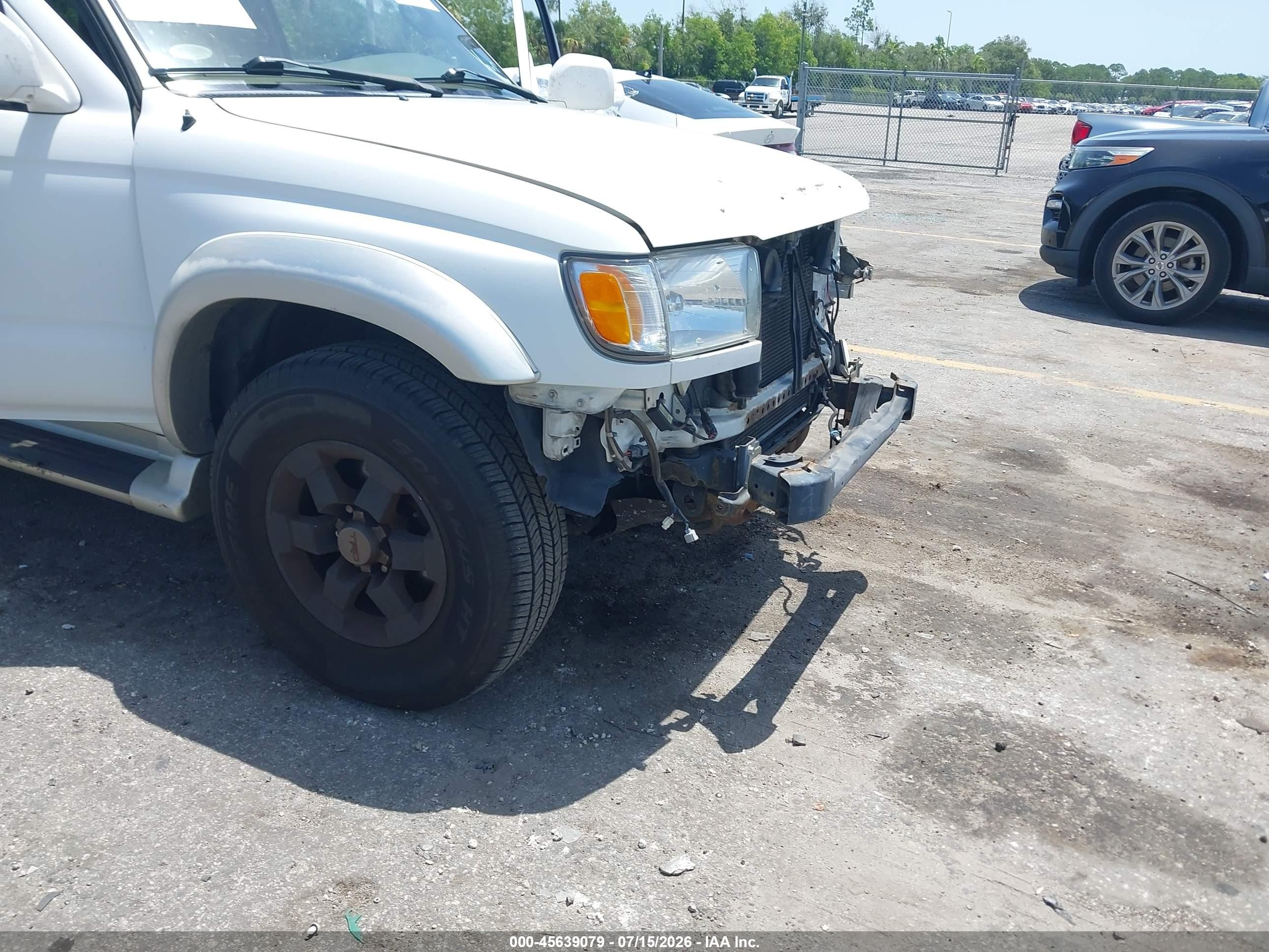 2002 Toyota 4runner Sr5 V6 White vin: JT3GN86R420227347