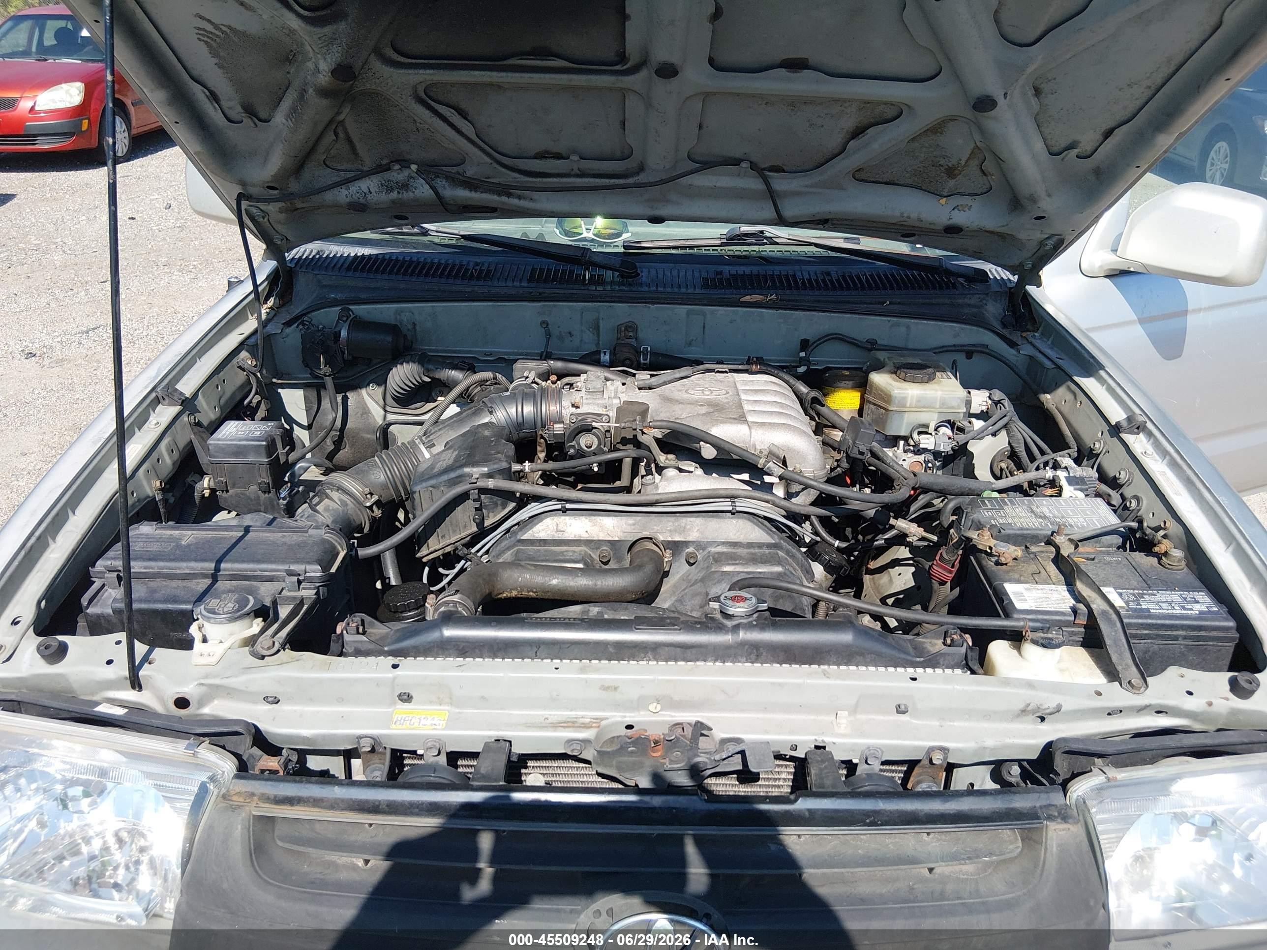 2002 Toyota 4runner Sr5 V6 Silver vin: JT3GN86R420230829