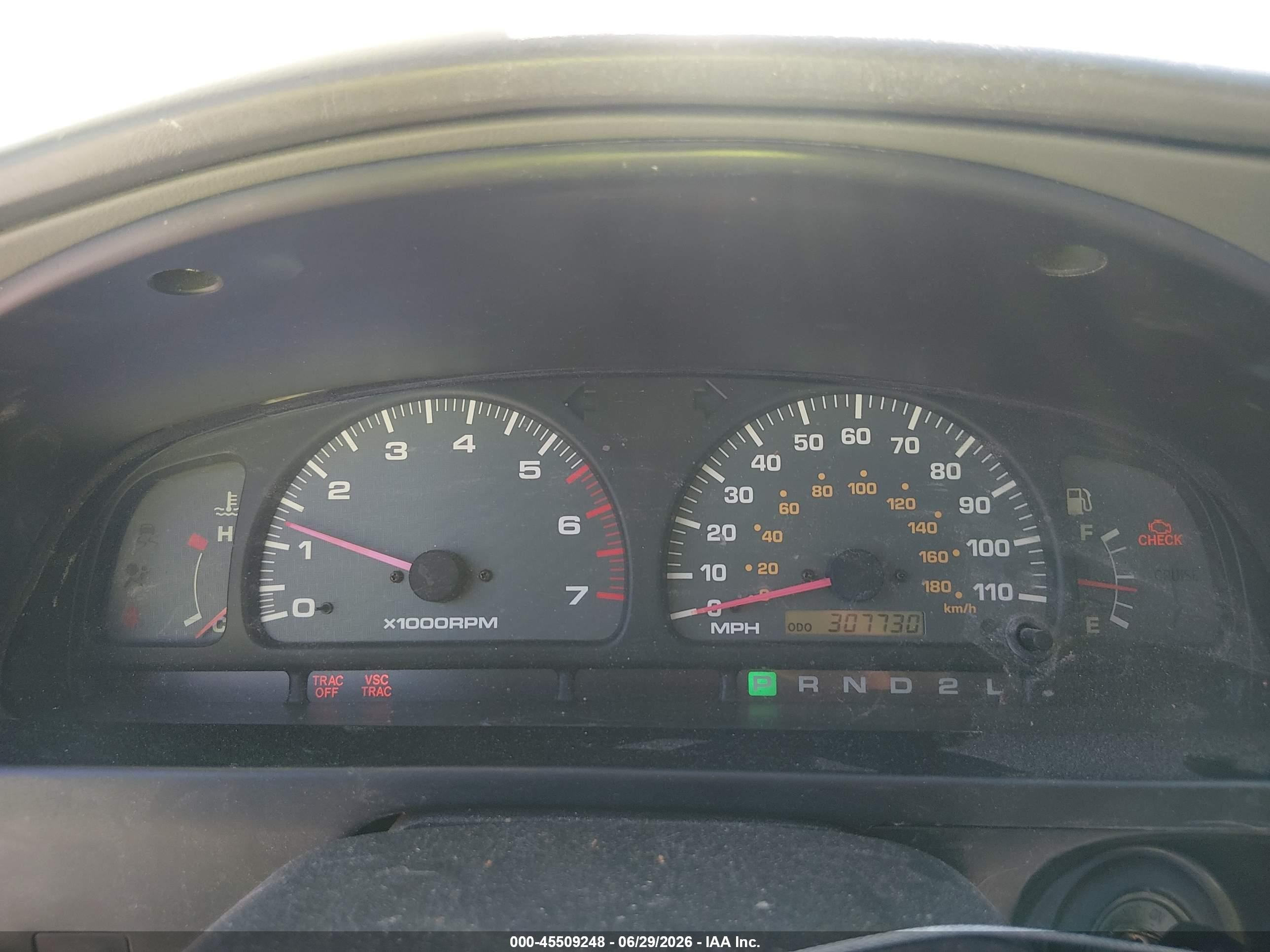 2002 Toyota 4runner Sr5 V6 Silver vin: JT3GN86R420230829