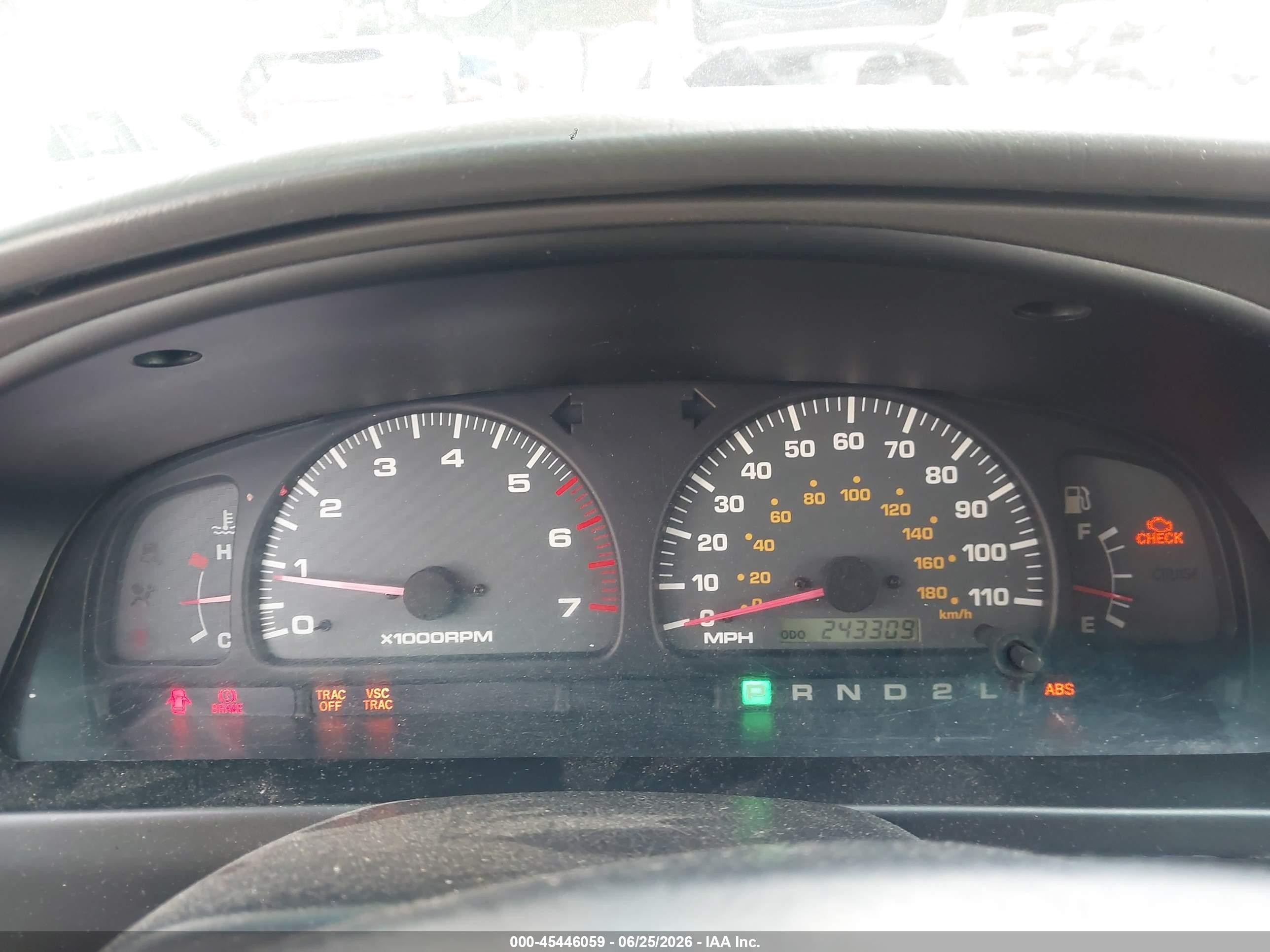 2002 Toyota 4runner Sr5 V6 Tan vin: JT3GN86R420250417