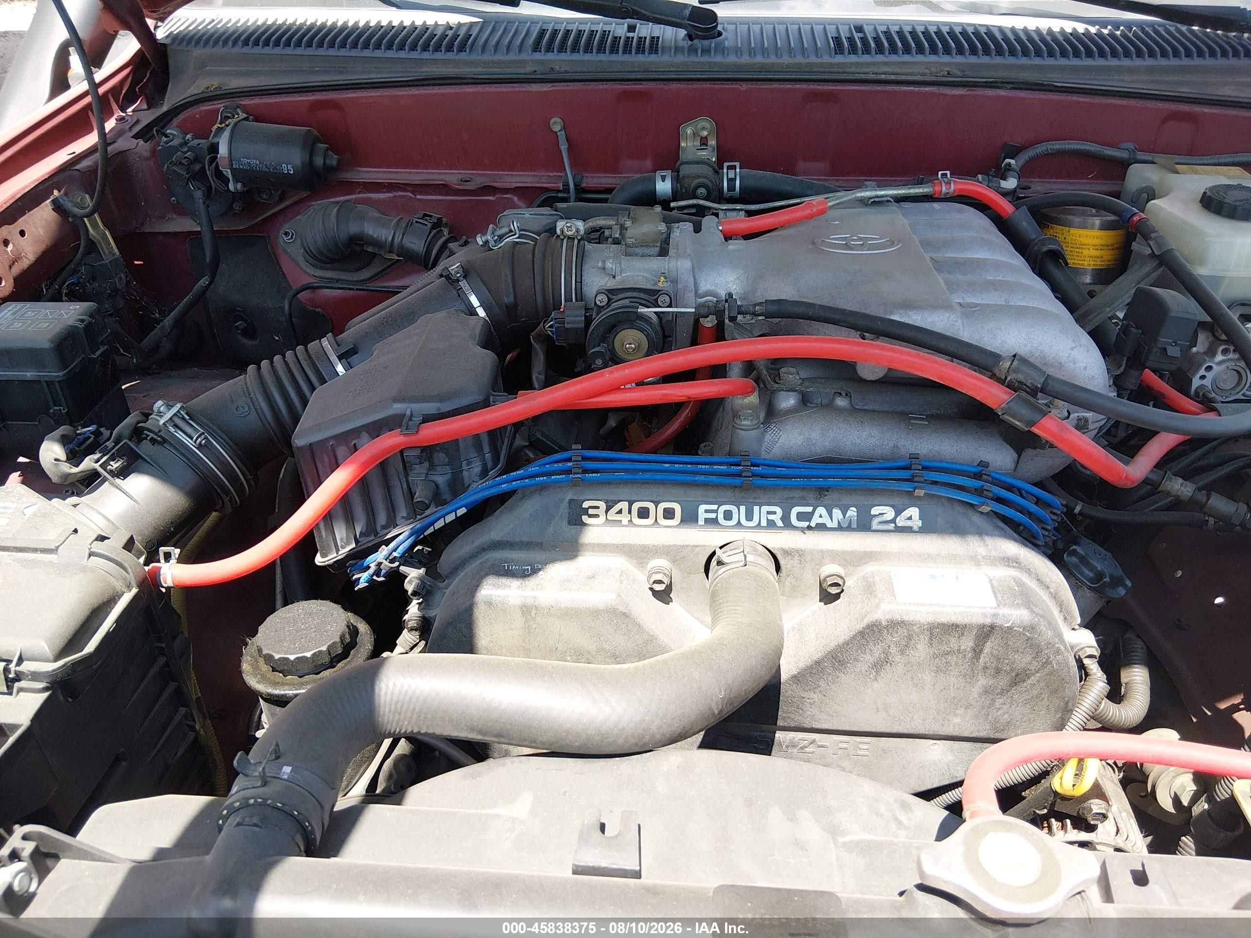 2002 Toyota 4runner Sr5 V6 Maroon vin: JT3GN86R420254404