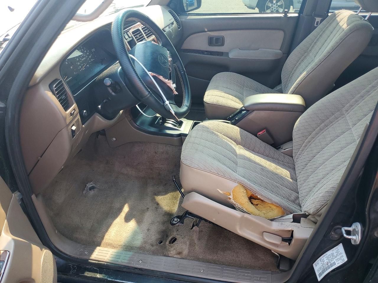 1996 Toyota 4runner Sr5 Black vin: JT3GN86R4T0017980