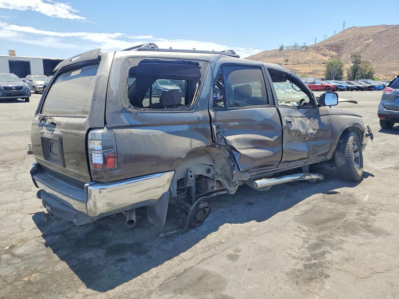 1997 Toyota 4runner Sr5 Silver vin: JT3GN86R4V0040260