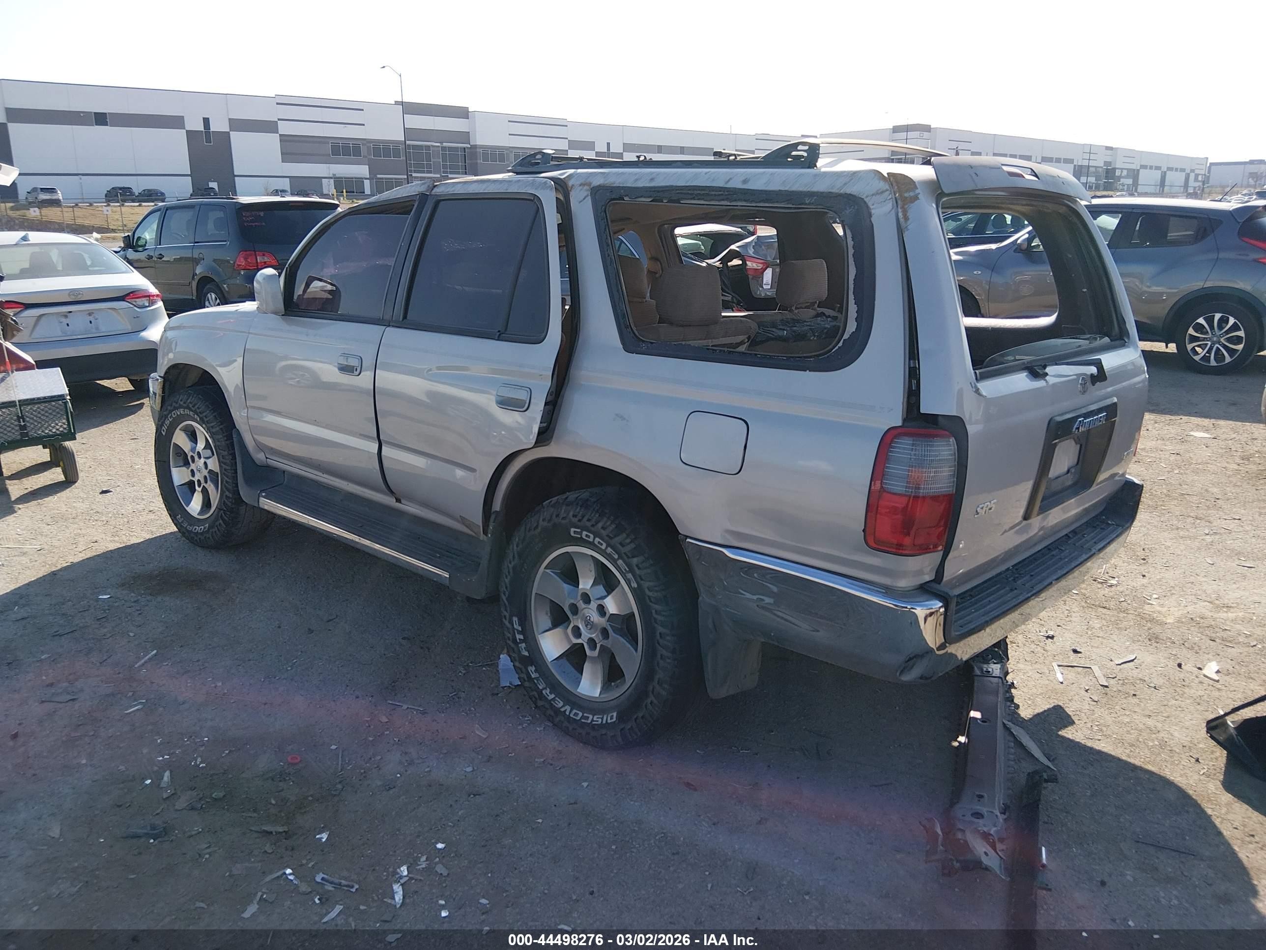 1997 Toyota 4runner Sr5 Бежевый vin: JT3GN86R4V0041389